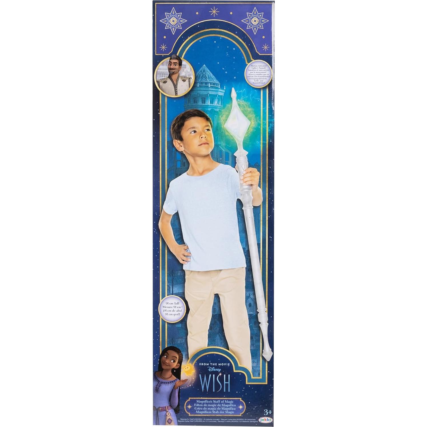 Bastón Mágico Disney Wish Jakks Pacific con Luces y Sonidos