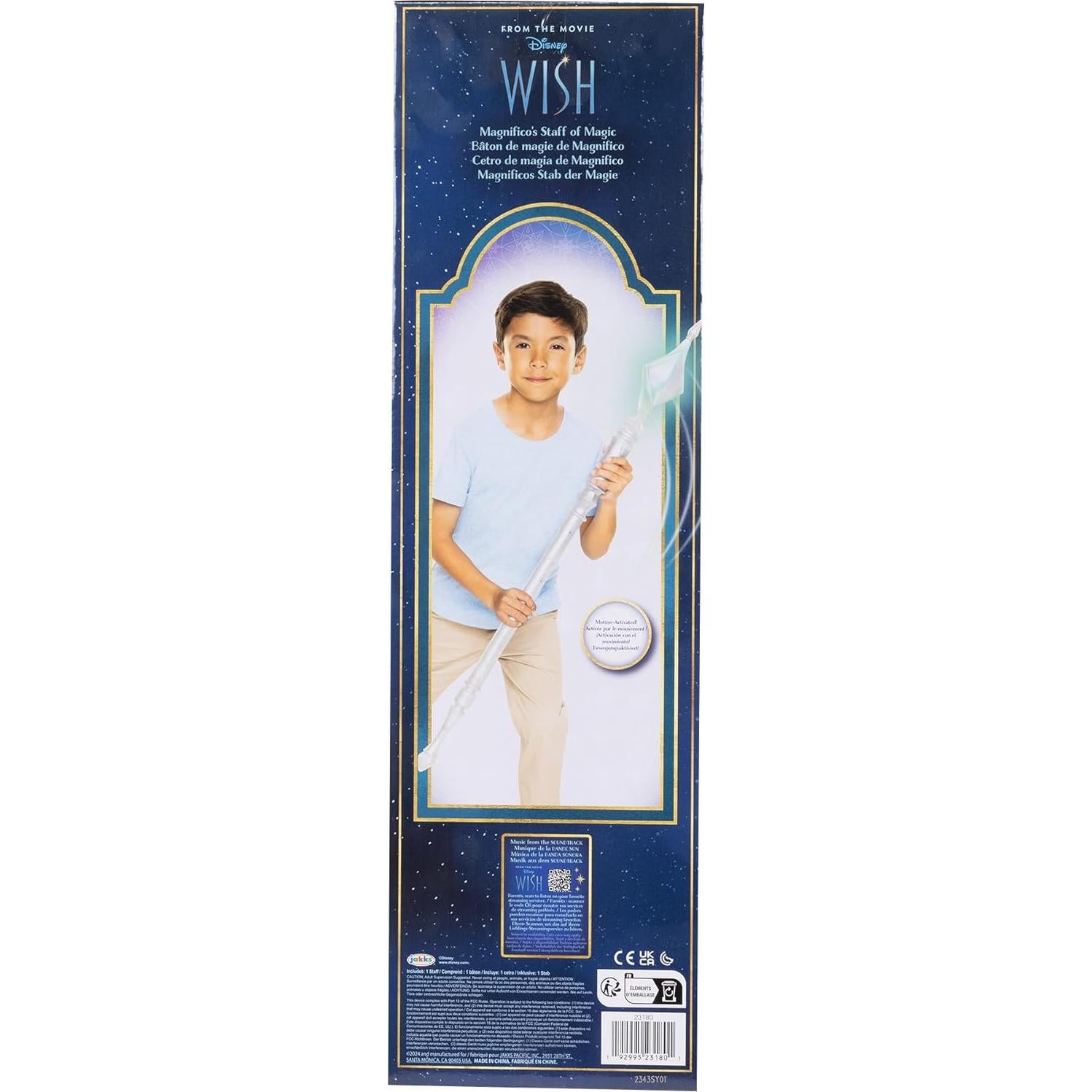 Bastón Mágico Disney Wish Jakks Pacific con Luces y Sonidos