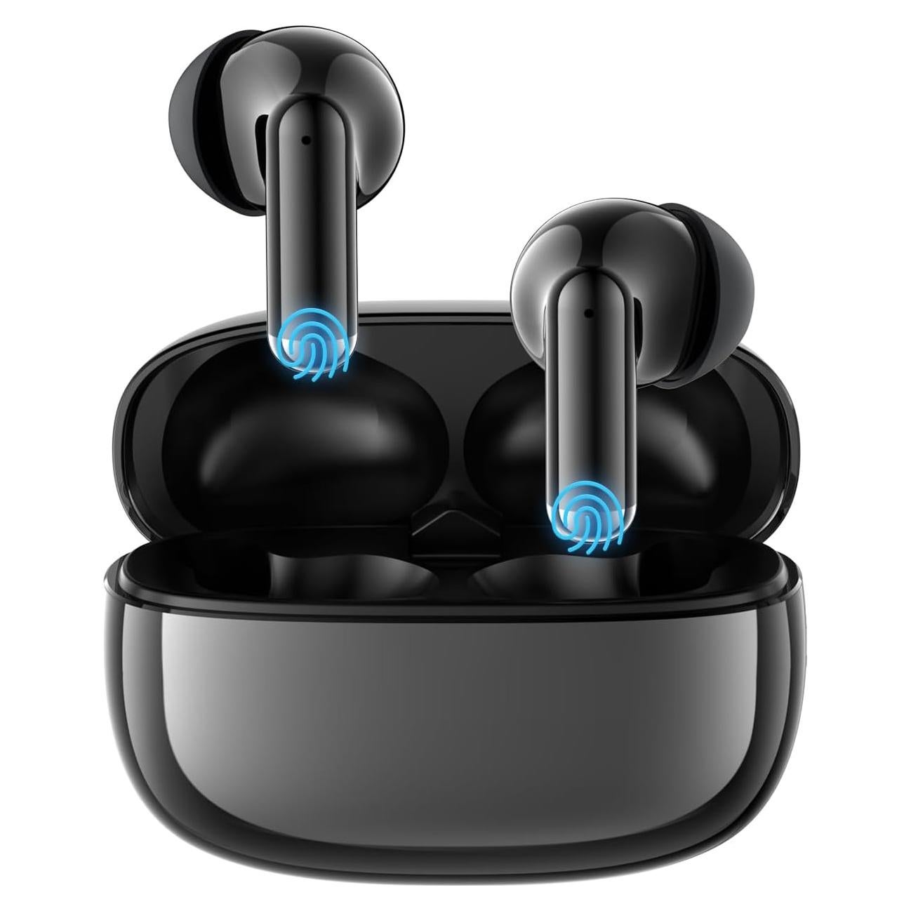 Auriculares de Traducción AI Bluetooth 144 Idiomas Negro-Y16