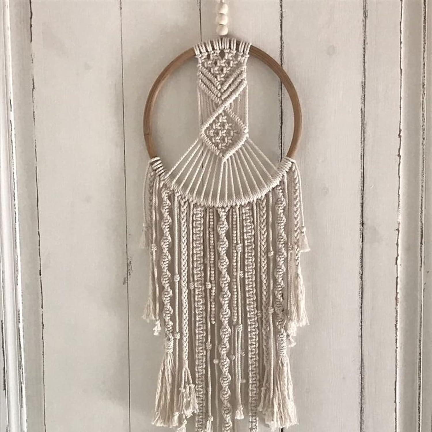 Cuerda de Algodón 6mm x 30m jijAcraft Blanca para Manualidades