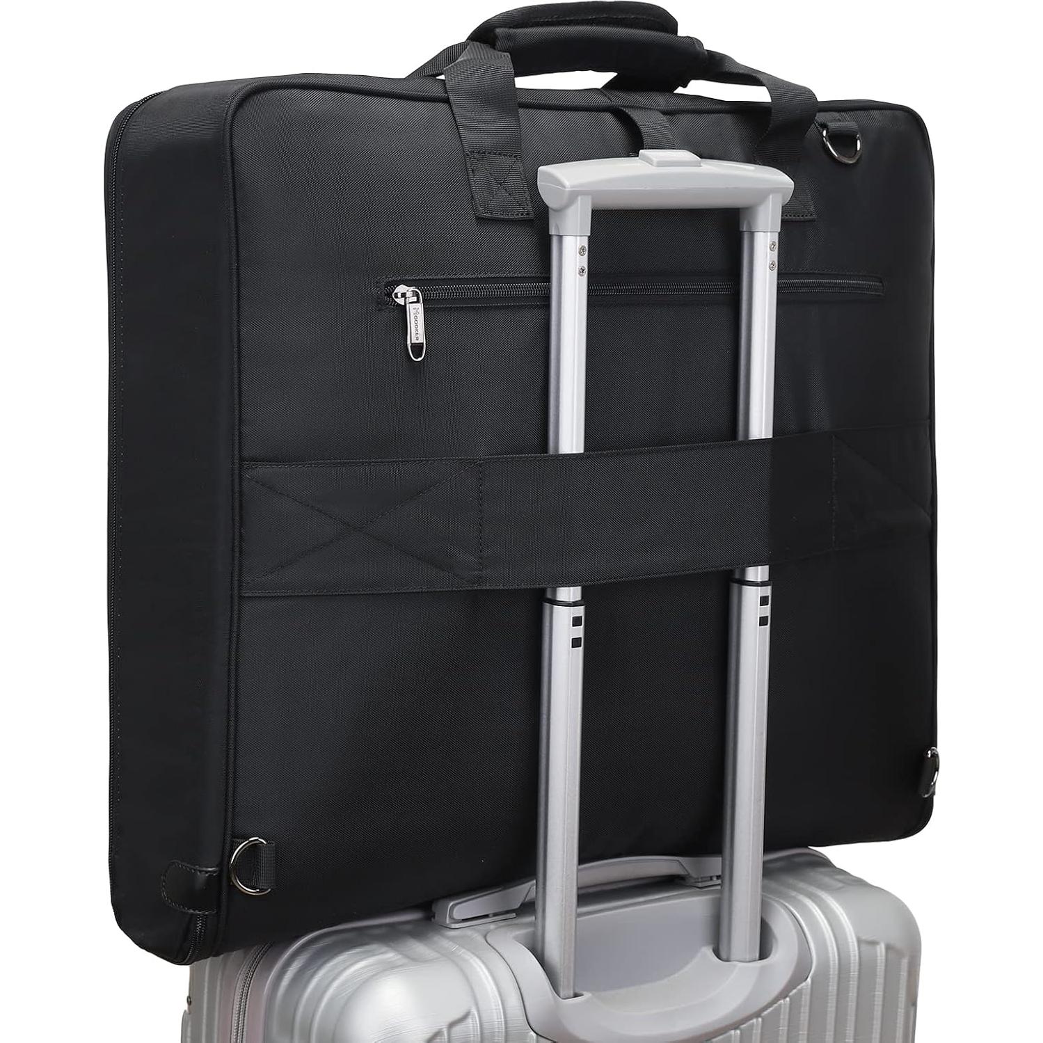 Bolsa de Traje Modoker Negra con Correa de Hombro 106.68 cm