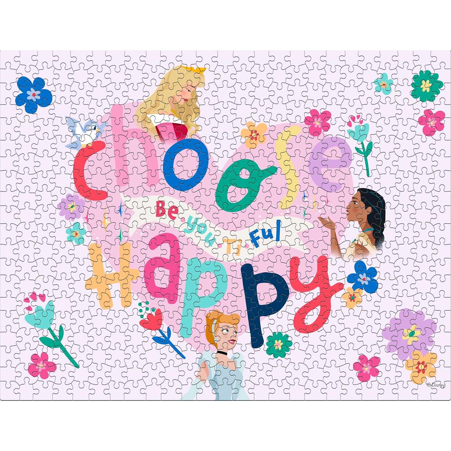 Rompecabezas 4 en 1 Buffalo Games Princesas Disney 48-100 Piezas