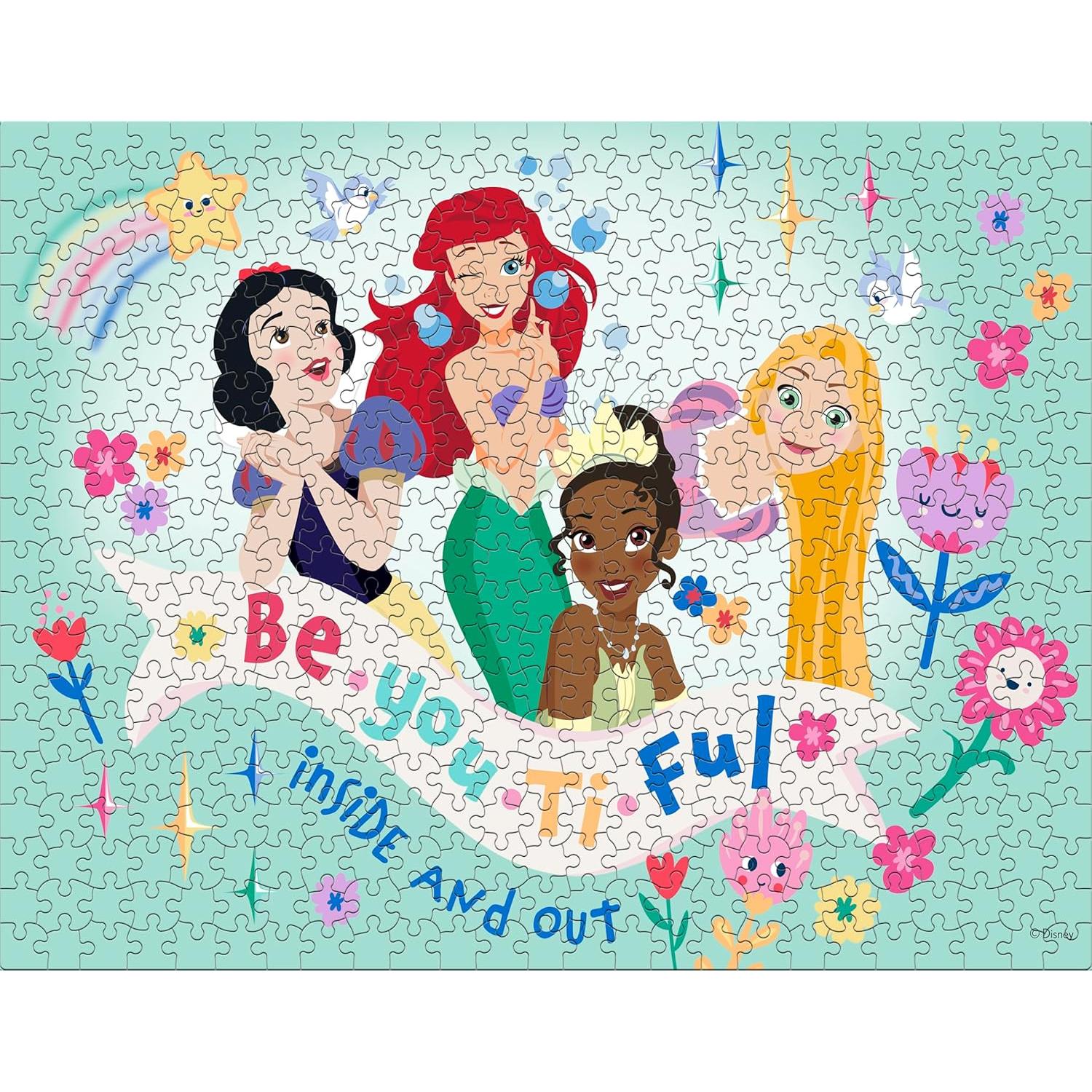 Rompecabezas 4 en 1 Buffalo Games Princesas Disney 48-100 Piezas