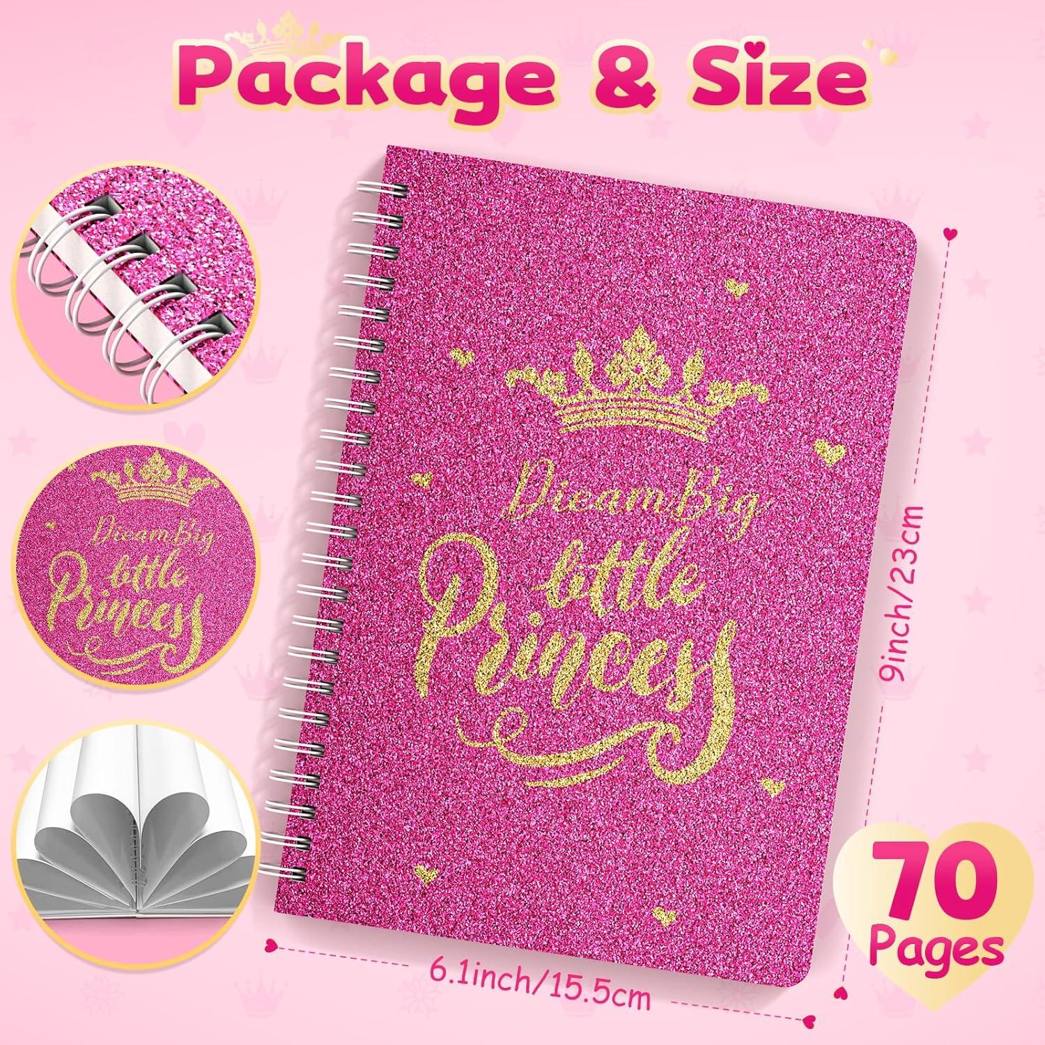Kit de Diario DIY Princesa ADUSRIZ 50 Piezas para Niñas 6-12 Años