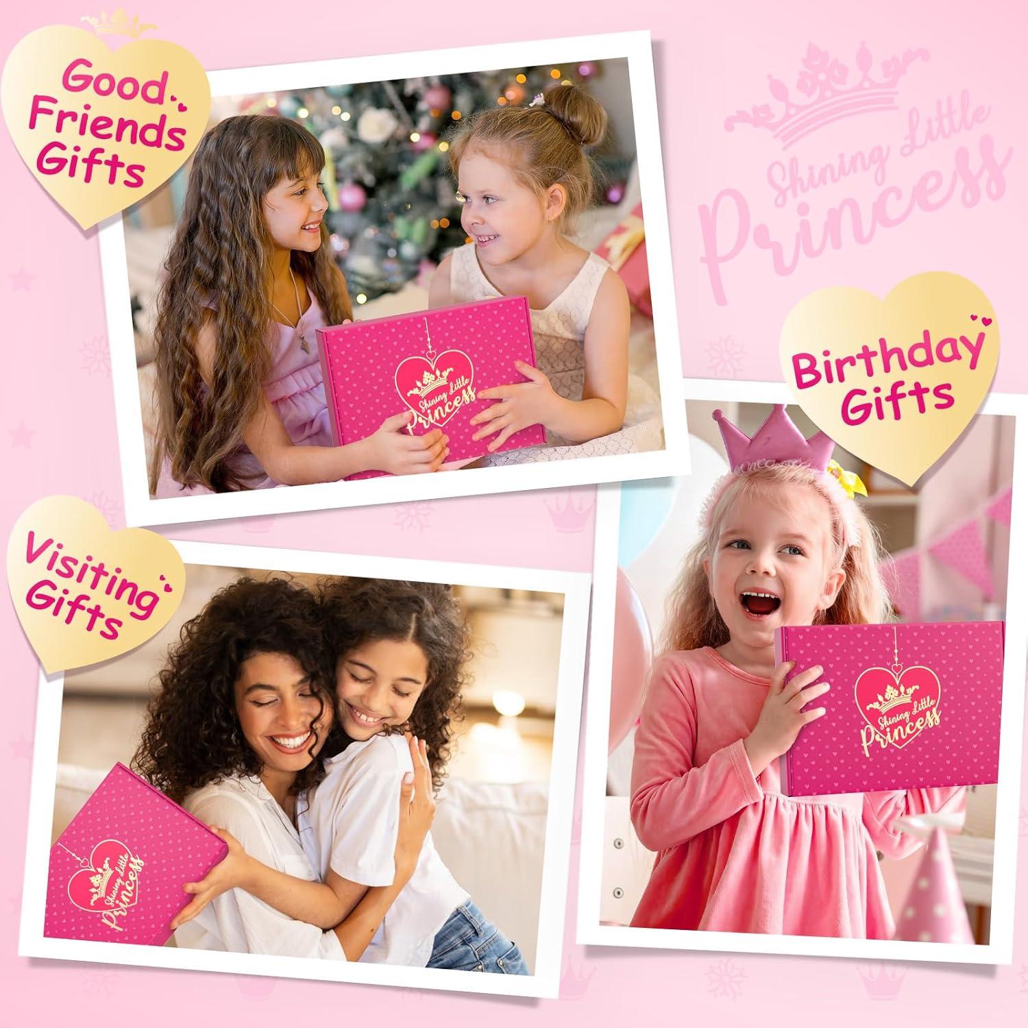 Kit de Diario DIY Princesa ADUSRIZ 50 Piezas para Niñas 6-12 Años