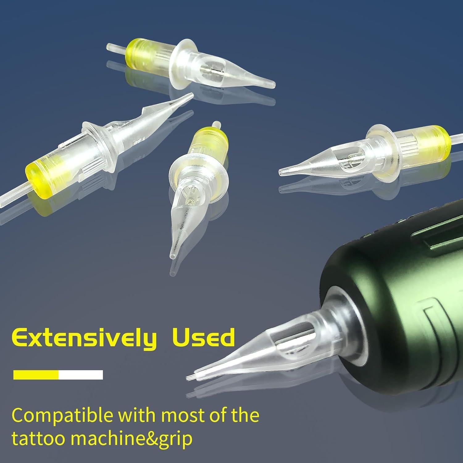 Agujas de Tatuaje Desechables BIGWASP 50pcs Mezcla Estándar RS