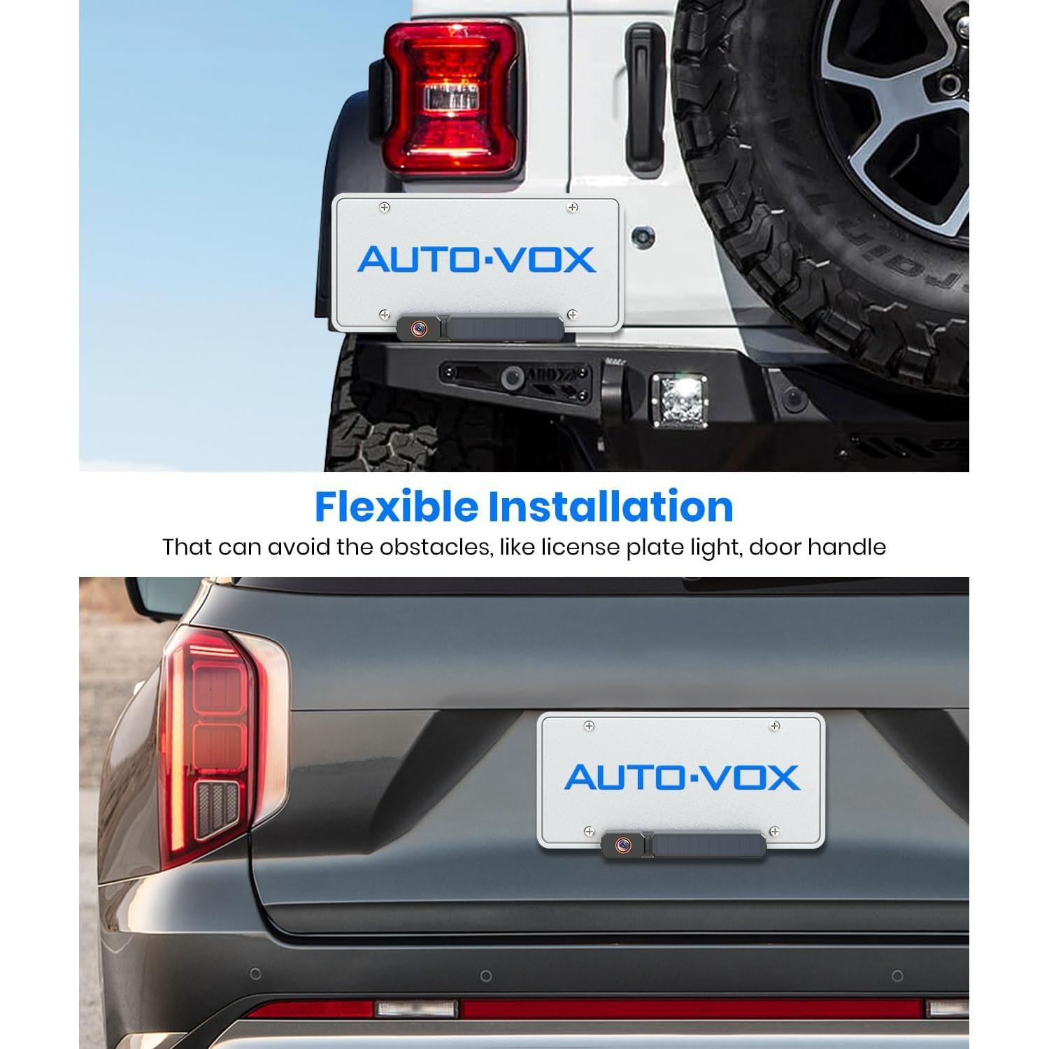 Cámara de Respaldo Inalámbrica Solar AUTO-VOX 5" 1080P