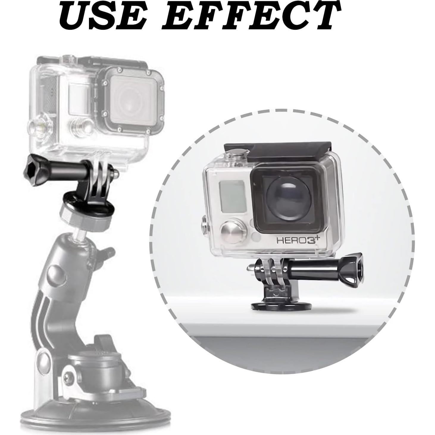 Adaptador de Montaje en Trípode SRUIM 3PC Compatible GoPro e Insta360