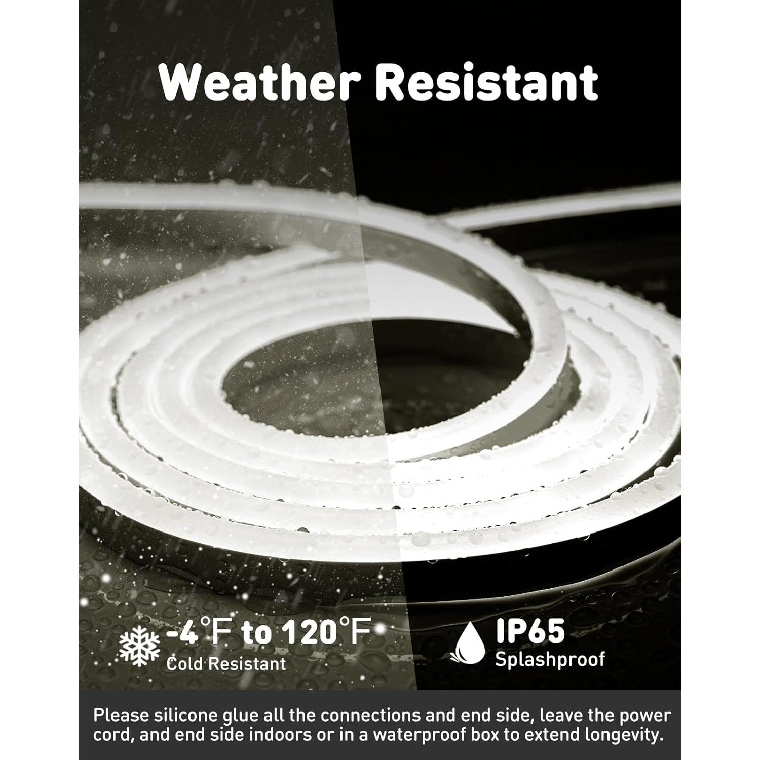 Luces de Cuerda LED Shine Decor 5m 4500K IP65 Conectables