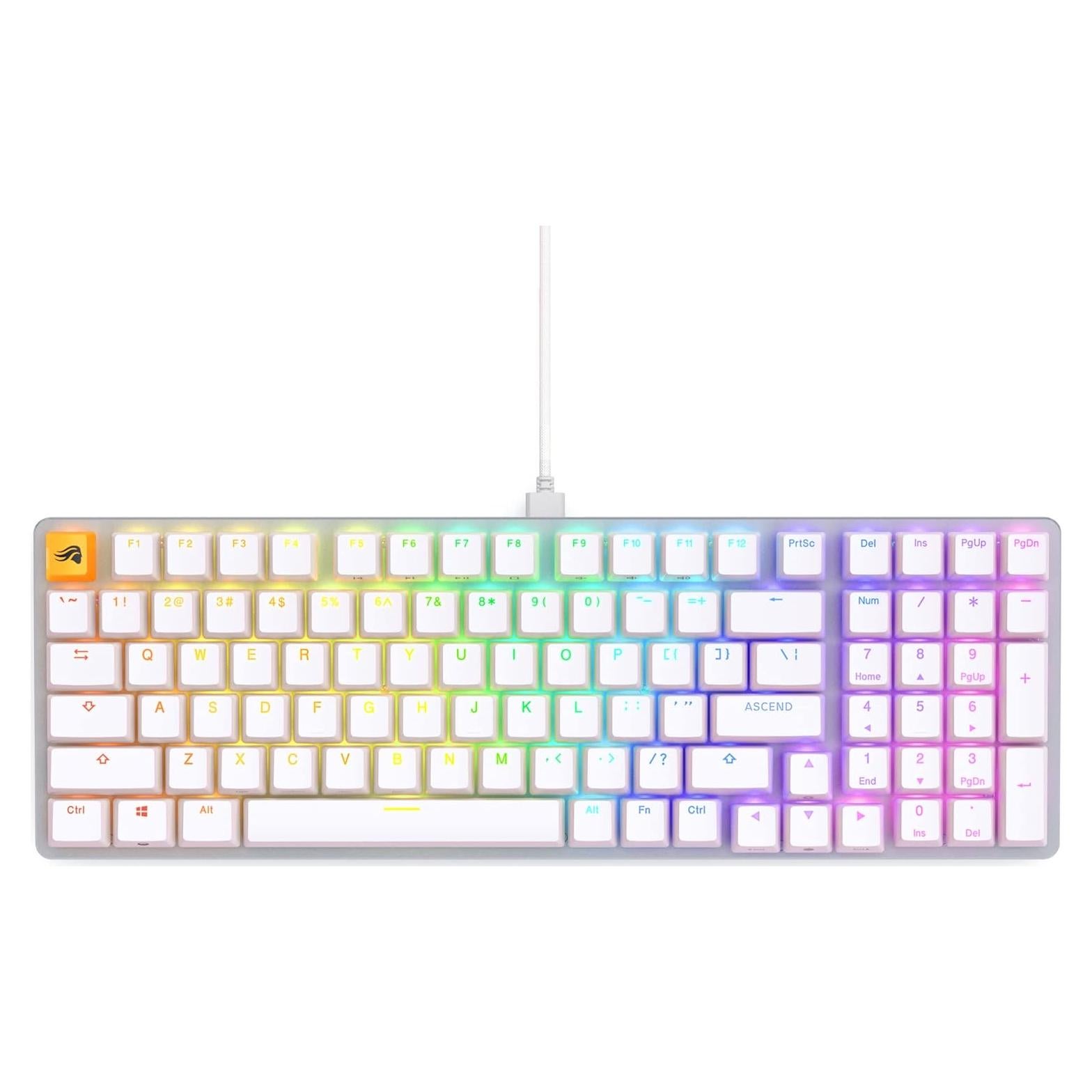 Teclado Mecánico Glorious GMMK 2 TKL Blanco RGB DIY
