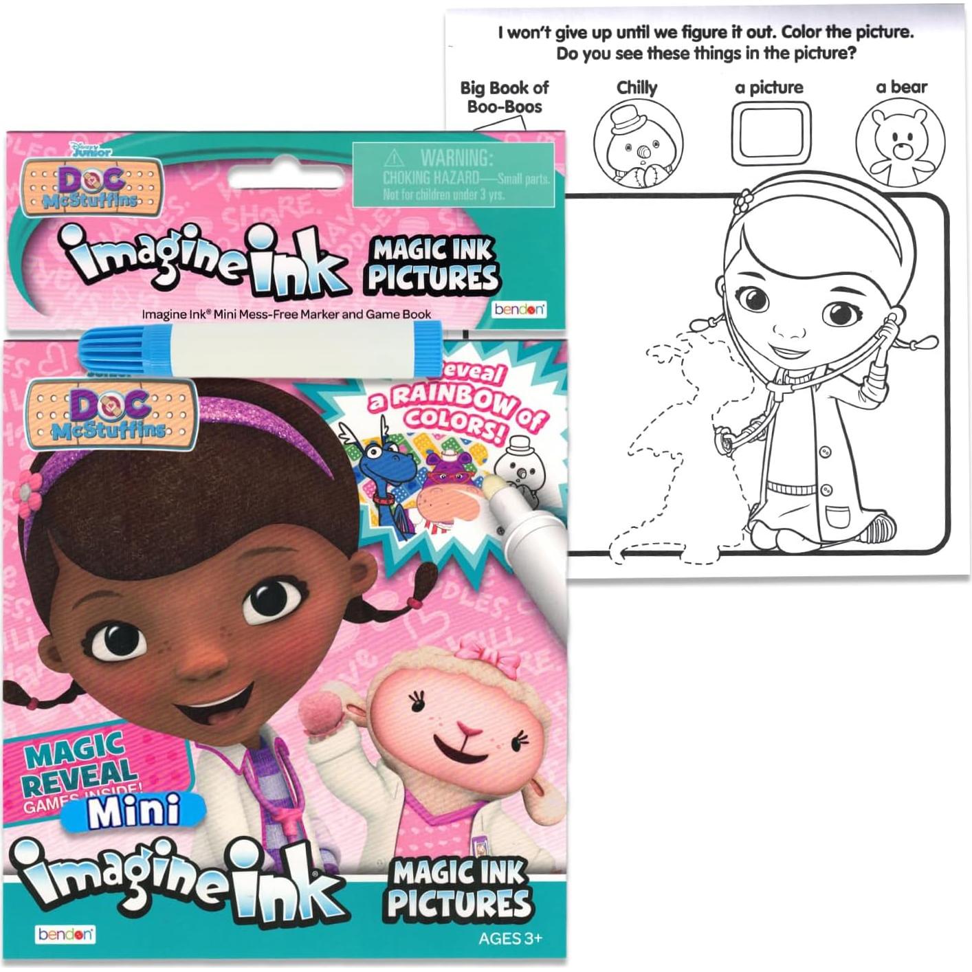 Conjunto de Libros para Colorear Tinta Mágica Disney Junior