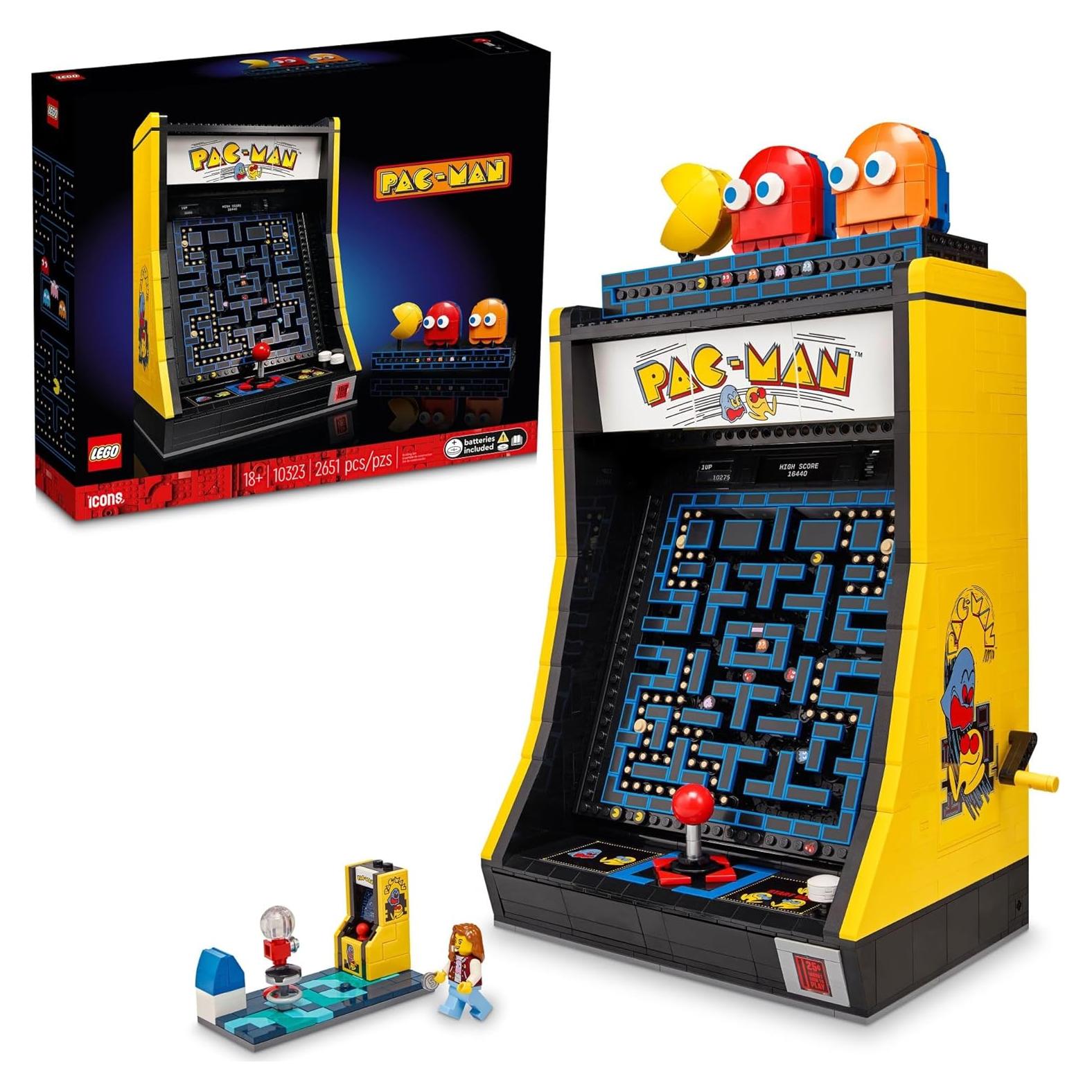 LEGO Icons Arcade PAC-Man 10323 - Set de Construcción Retro