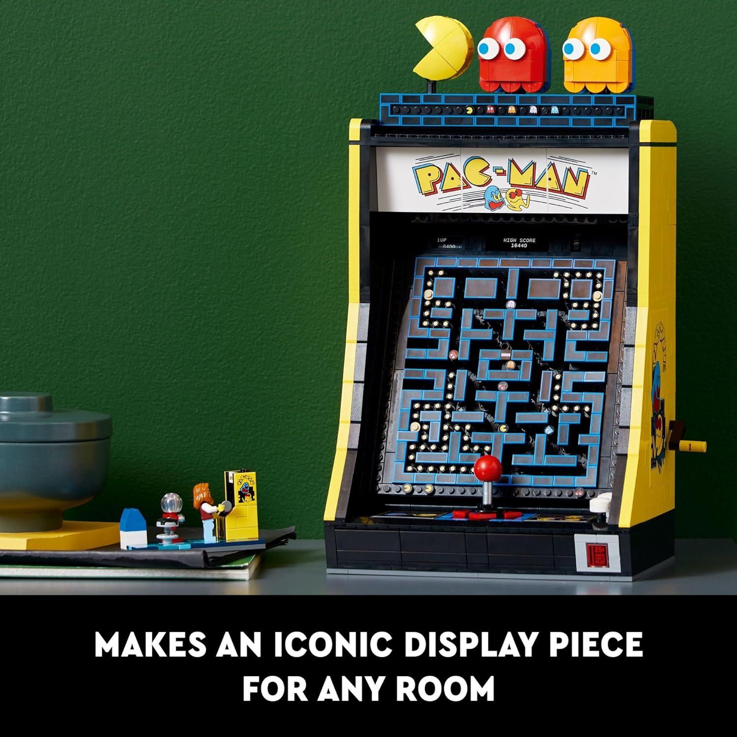 LEGO Icons Arcade PAC-Man 10323 - Set de Construcción Retro