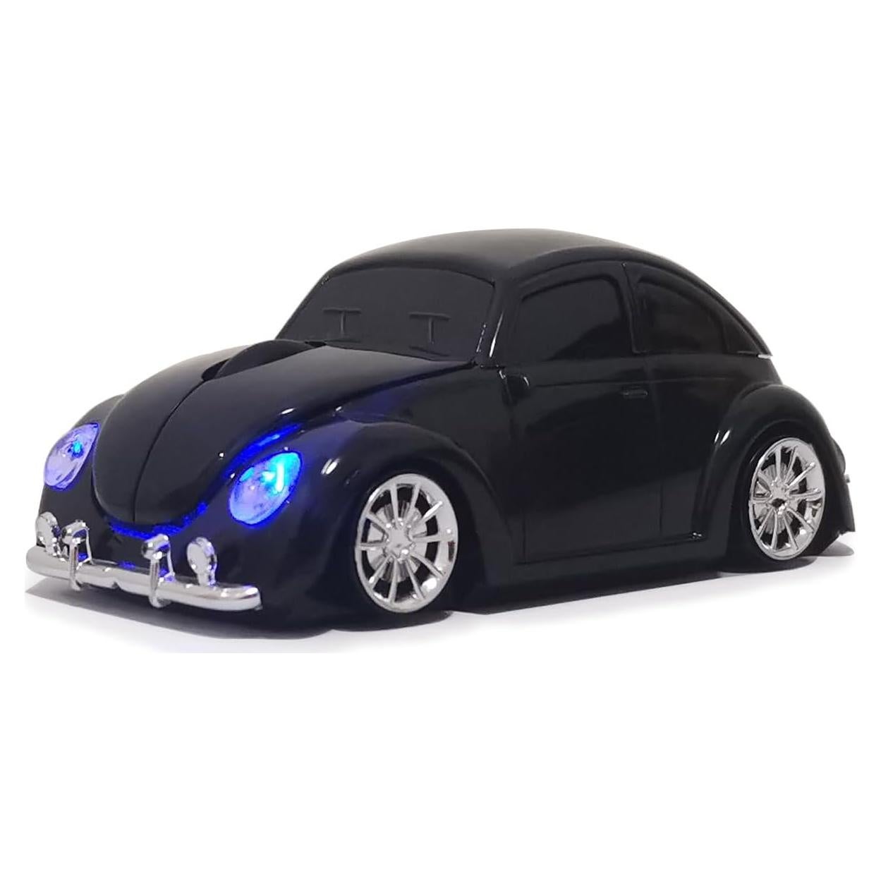 Ratón Inalámbrico 2.4GHz BXC Modelo BN020 Negro - Diseño Coche Deportivo