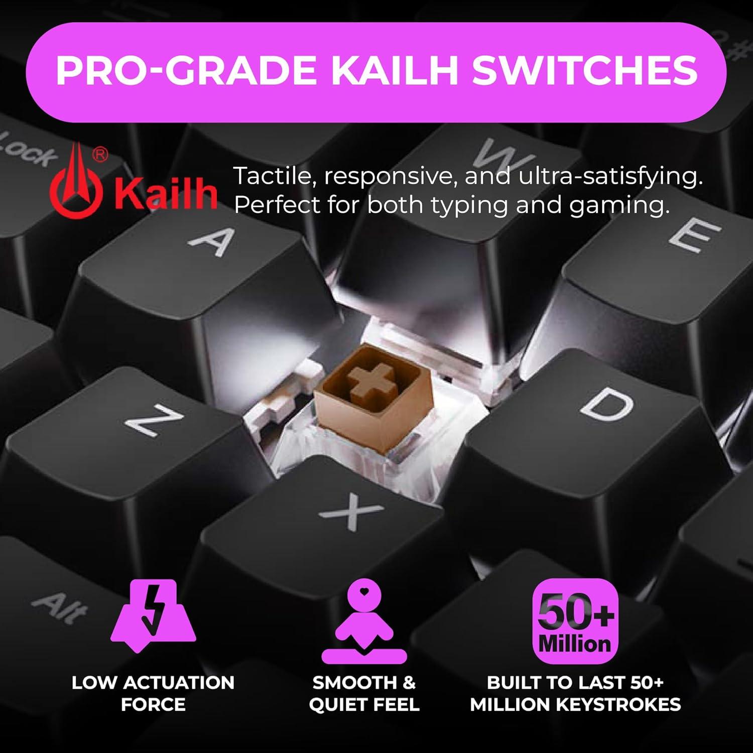 Teclado Mecánico Ergonómico Cloud Nine C989M - RGB - 2.78kg