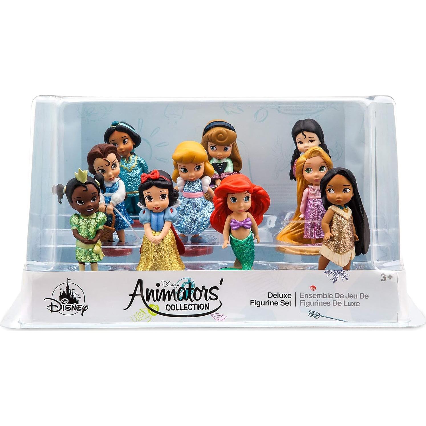 Set de Figuras Deluxe Disney Animadores - 10 Princesas