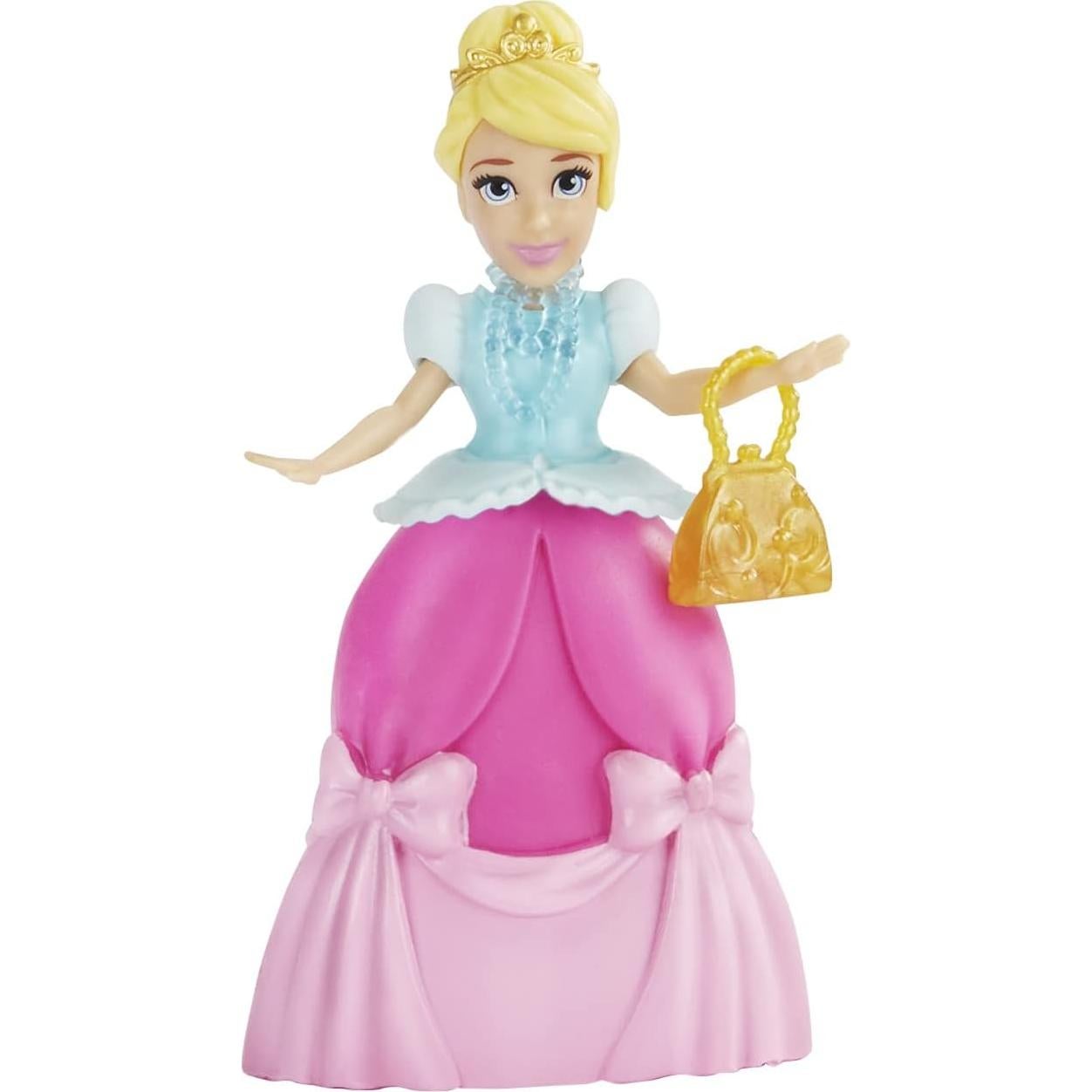 Secret Styles Fashion Surprise Cinderella, Mini Doll Playset with Extra Clothes and Accessories, Toy for Girls 4 and Up