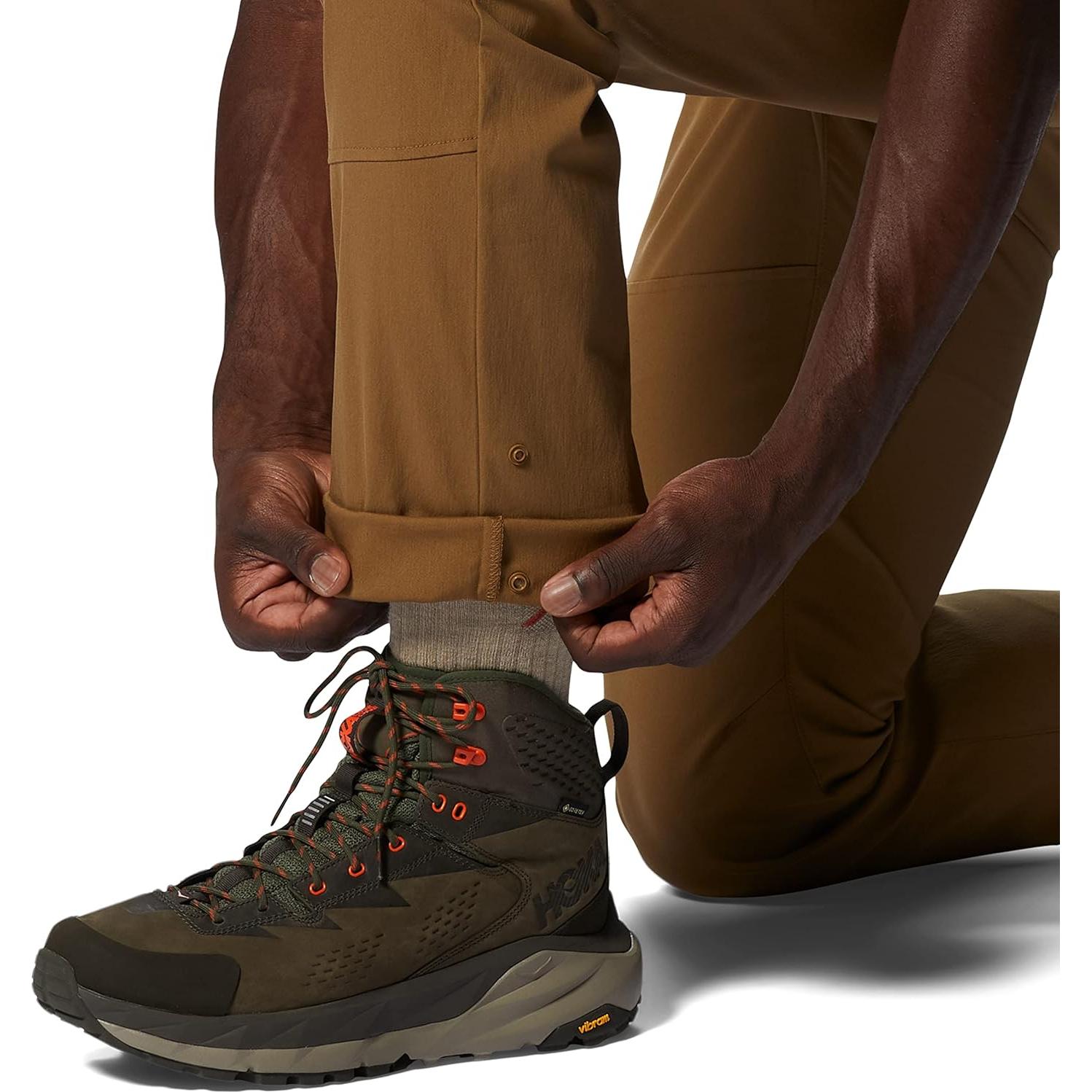 Pantalón para Hombre Mountain Hardwear AP - UPF 50, 34 Nuez Corozo