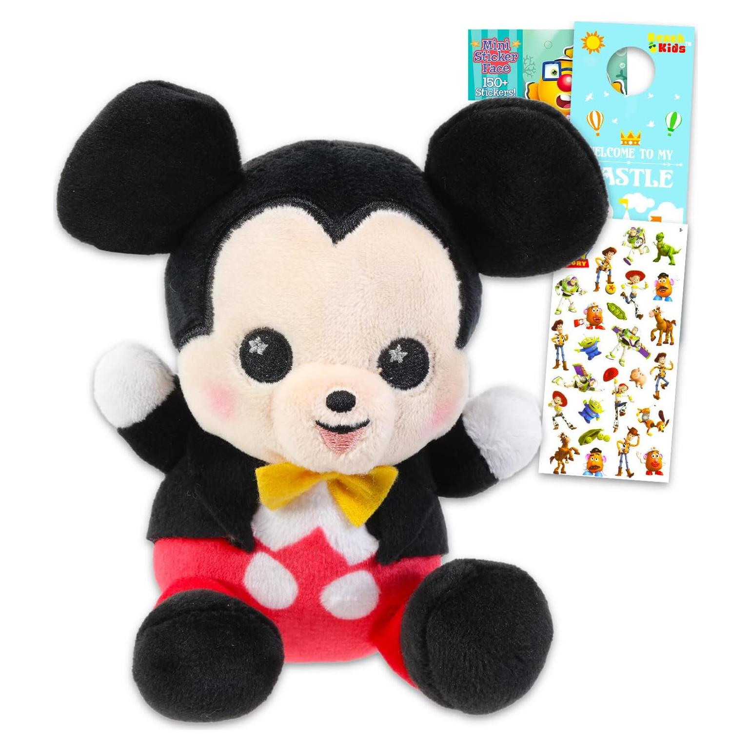 Peluche Mickey Mouse Wishables Disney 10 cm con accesorios