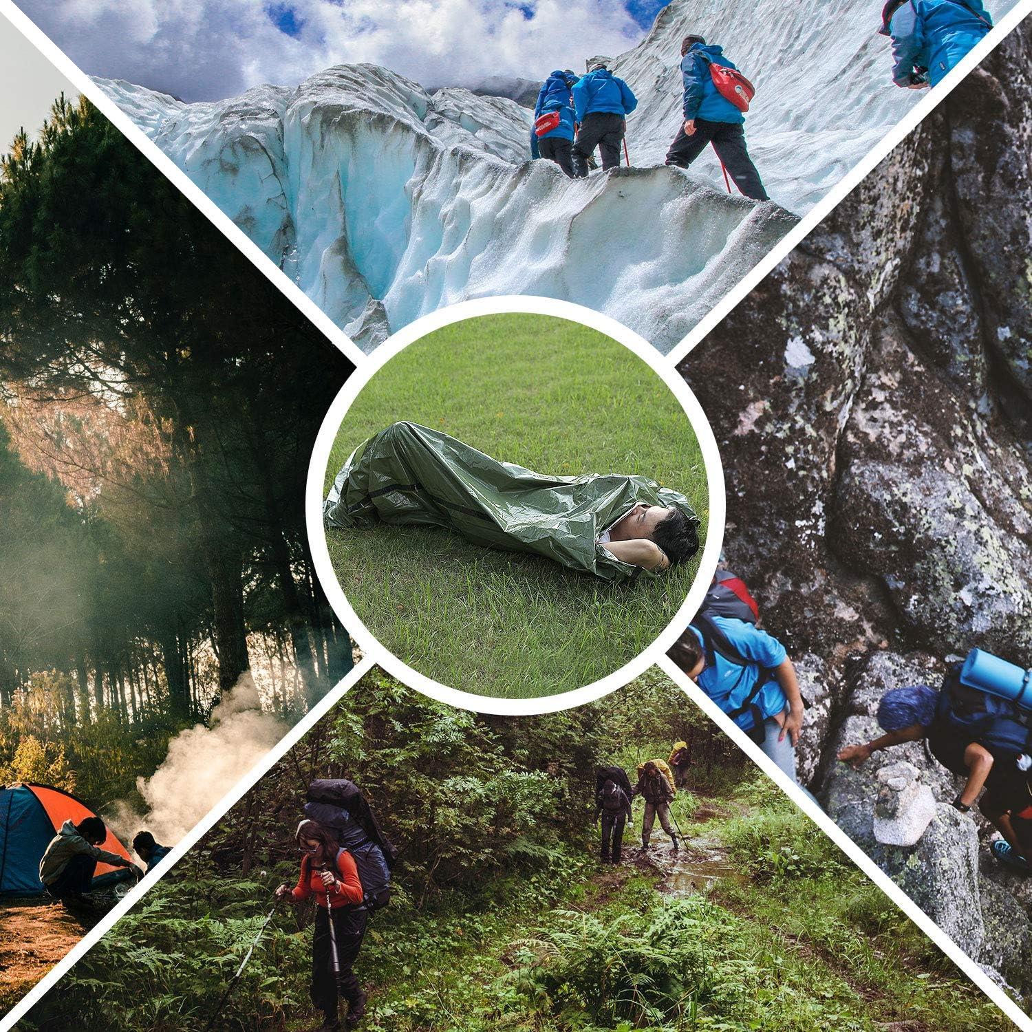 Saco de Dormir de Emergencia Delmera Mylar 2.05m x 0.94m