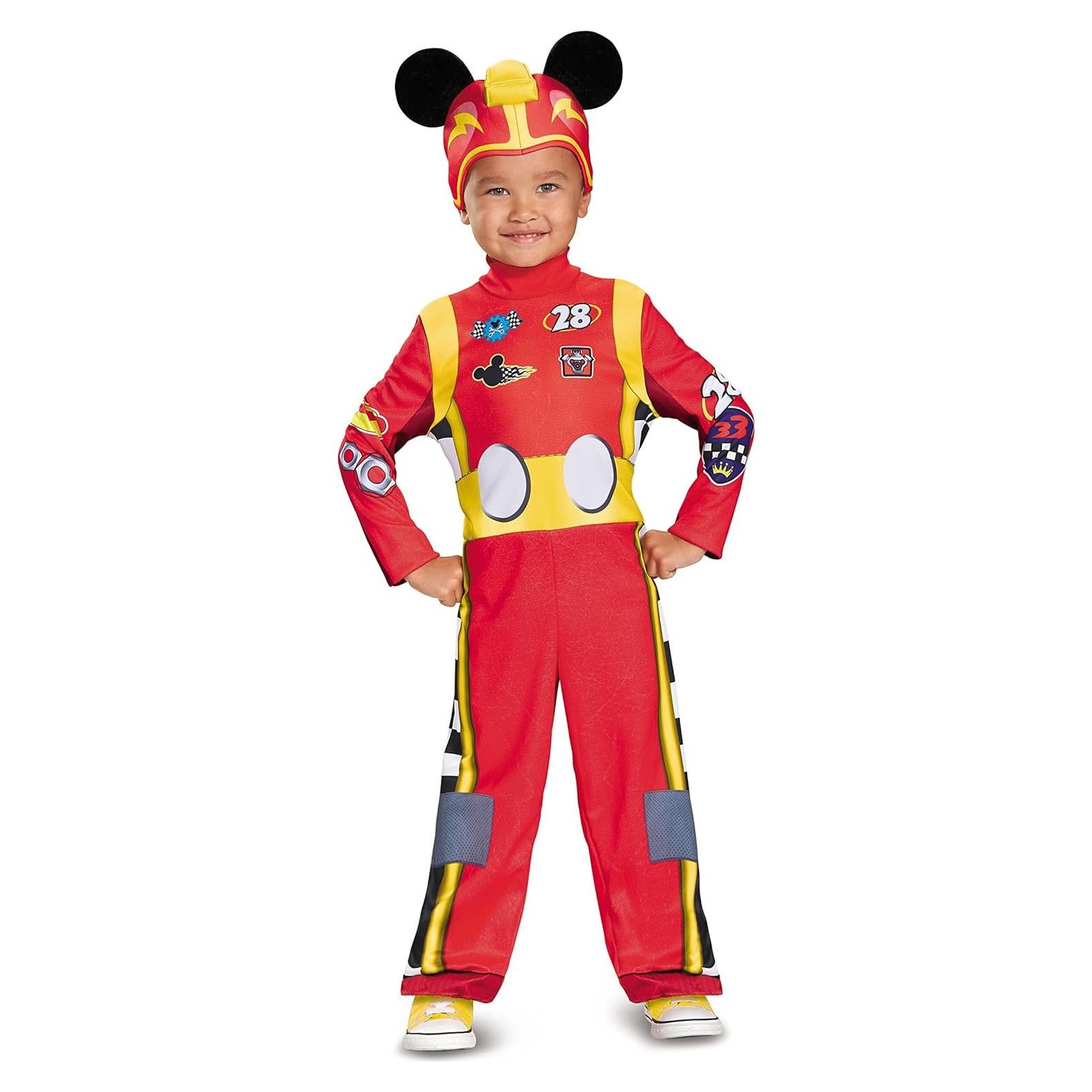 Disfraz Mickey Mouse Roadster Racer Disney Niños L (4-6 años)