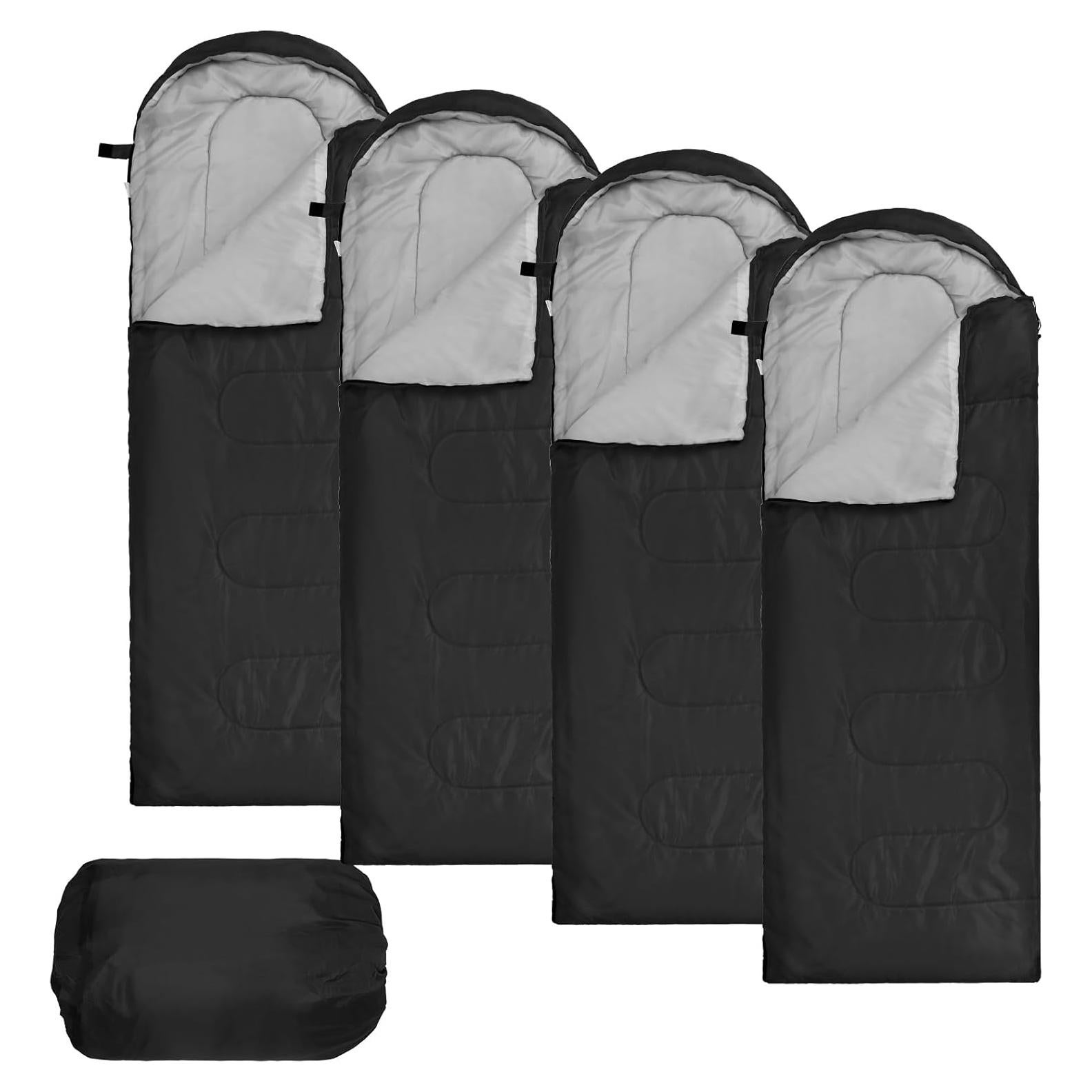 Sacos de Dormir Macarrie 4 Pcs 0 Grados Impermeables