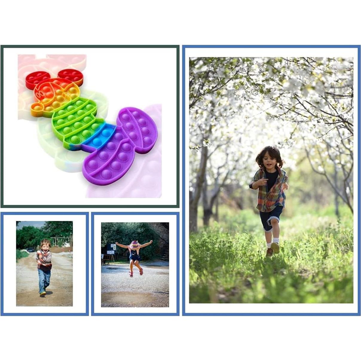 Juguete Antiestrés Pop It Arcoíris Azsure Lifestyle 18.5x30 cm