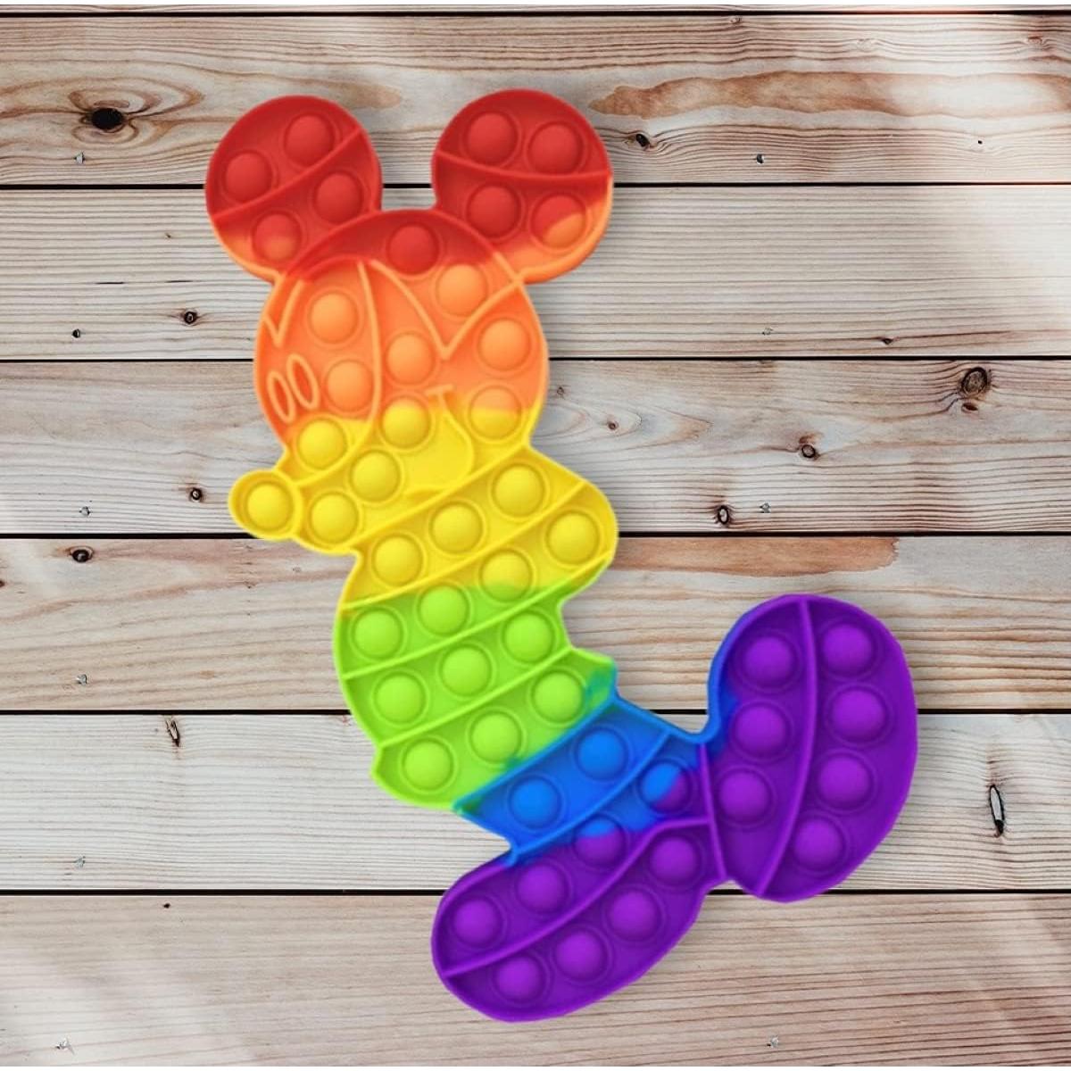 Juguete Antiestrés Pop It Arcoíris Azsure Lifestyle 18.5x30 cm