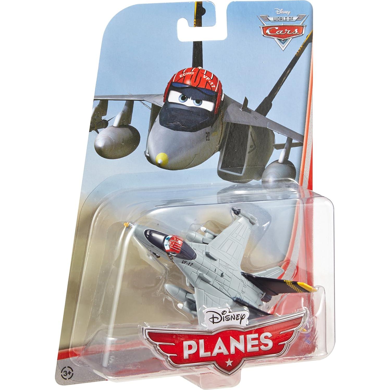 Avión de Combate Echo Mattel Disney Planes 16.5cm