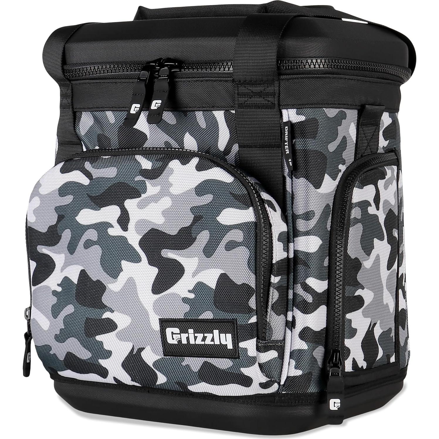 Cooler Grizzly Drifter 12L Aislado Impermeable Negro
