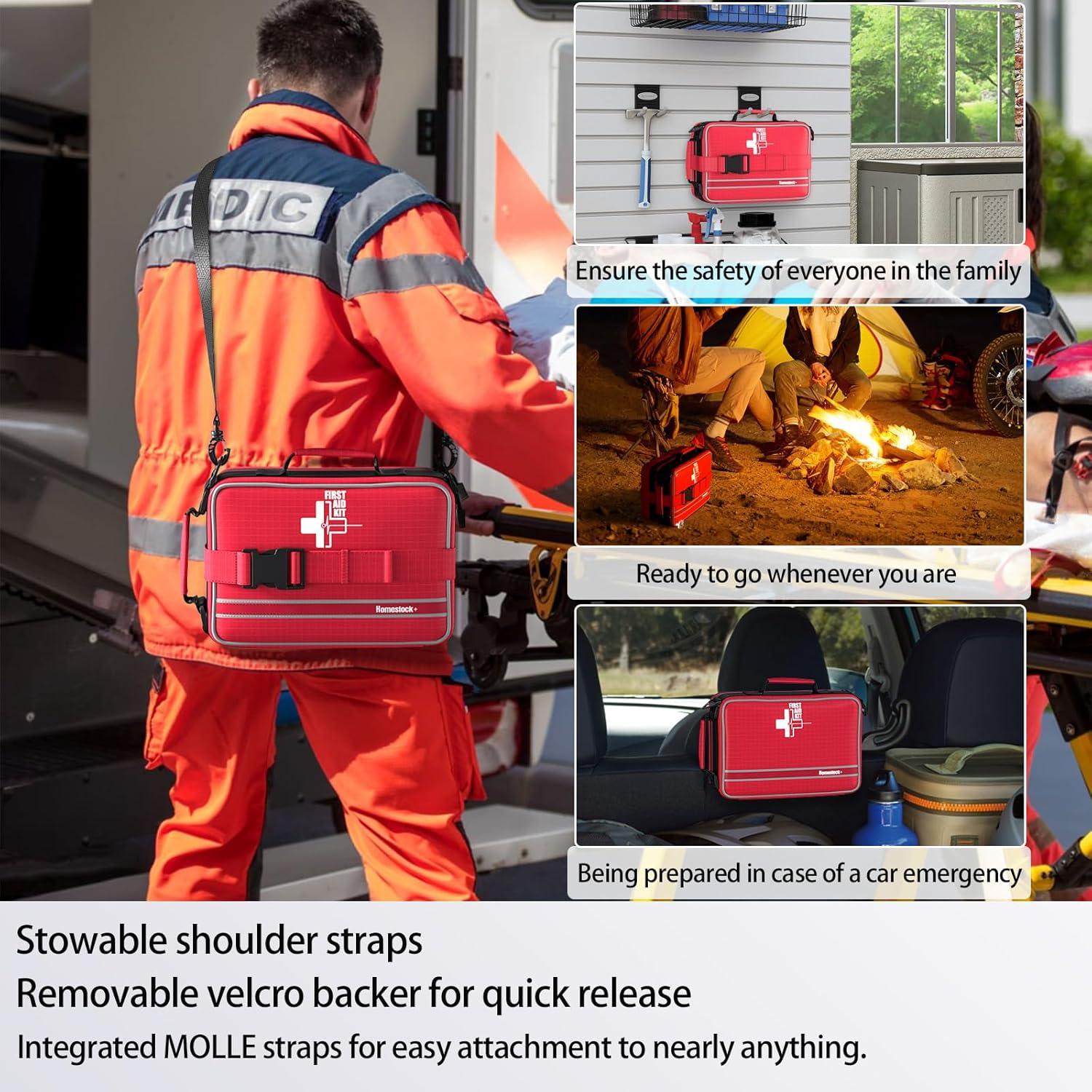 Kit de Primeros Auxilios Homestockplus 32x21cm 1.75kg