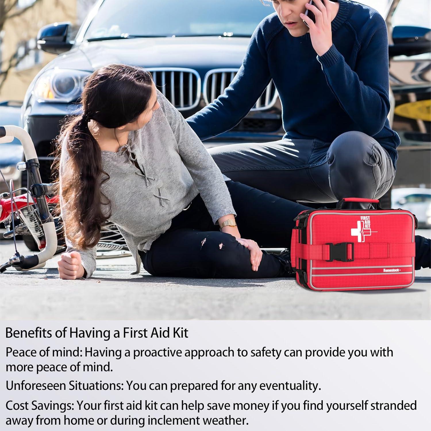 Kit de Primeros Auxilios Homestockplus 32x21cm 1.75kg