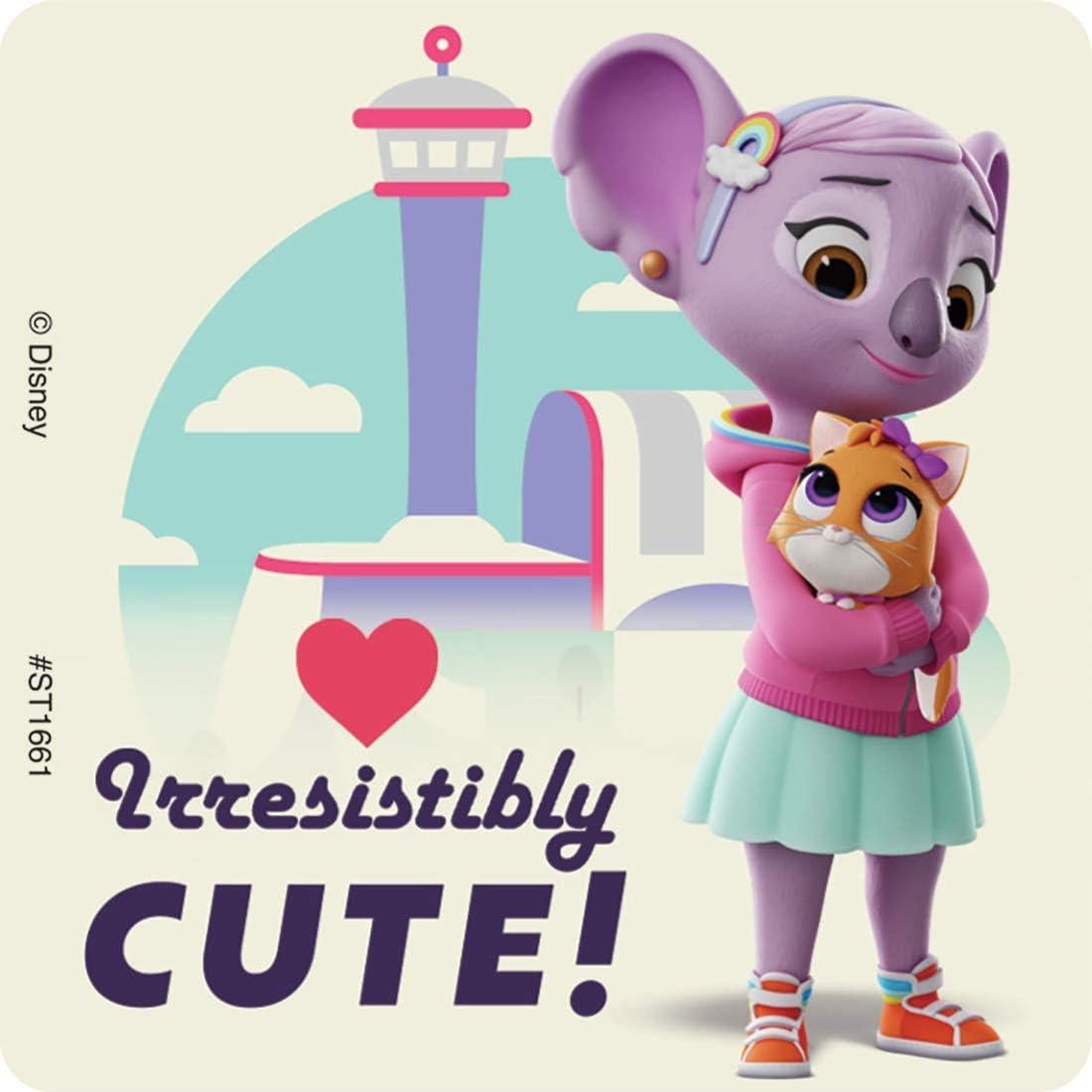 Stickers Disney T.O.T.S - 100 Piezas Hipoalergénicos