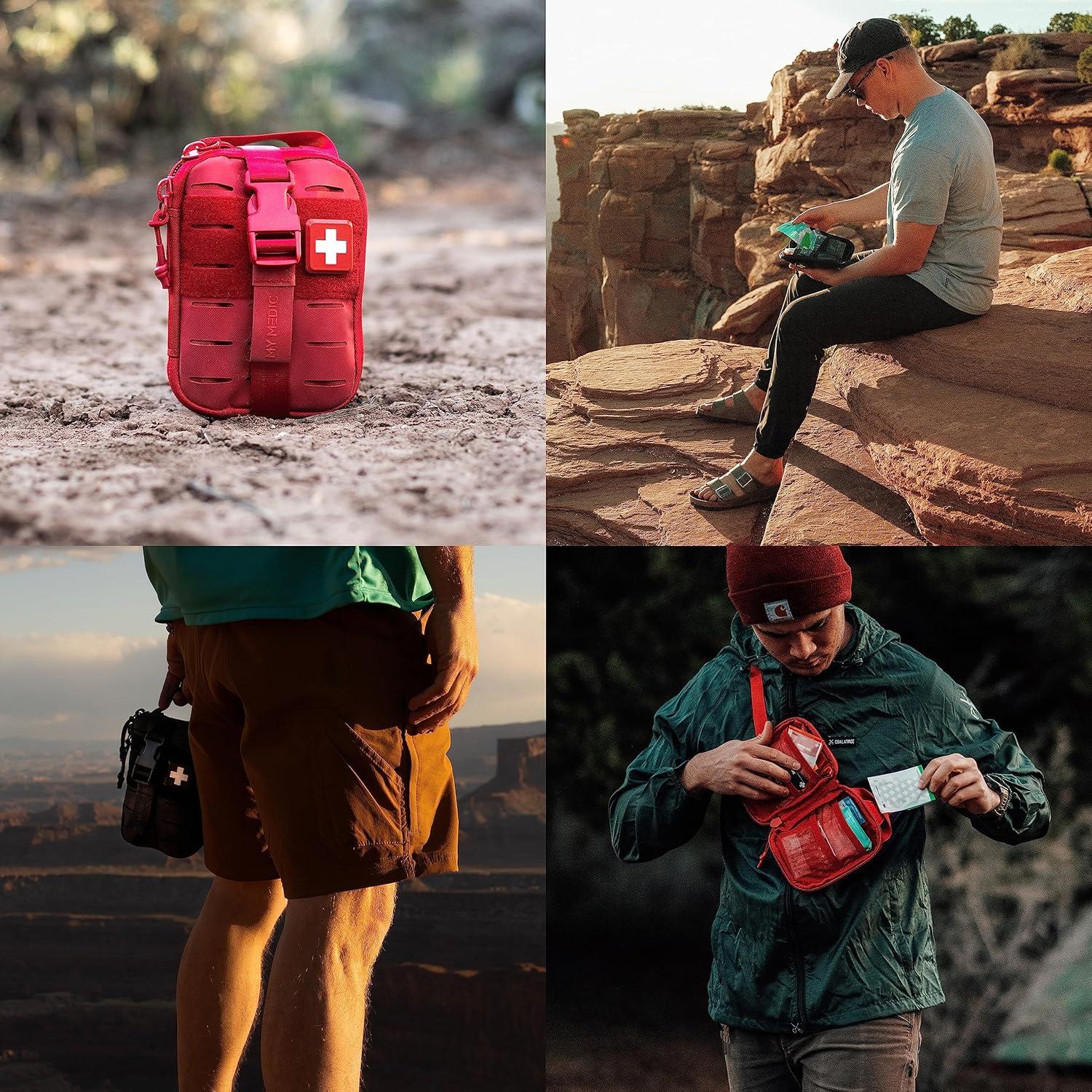 Kit de Primeros Auxilios Mi Medic - Compacto Negro 70 Artículos