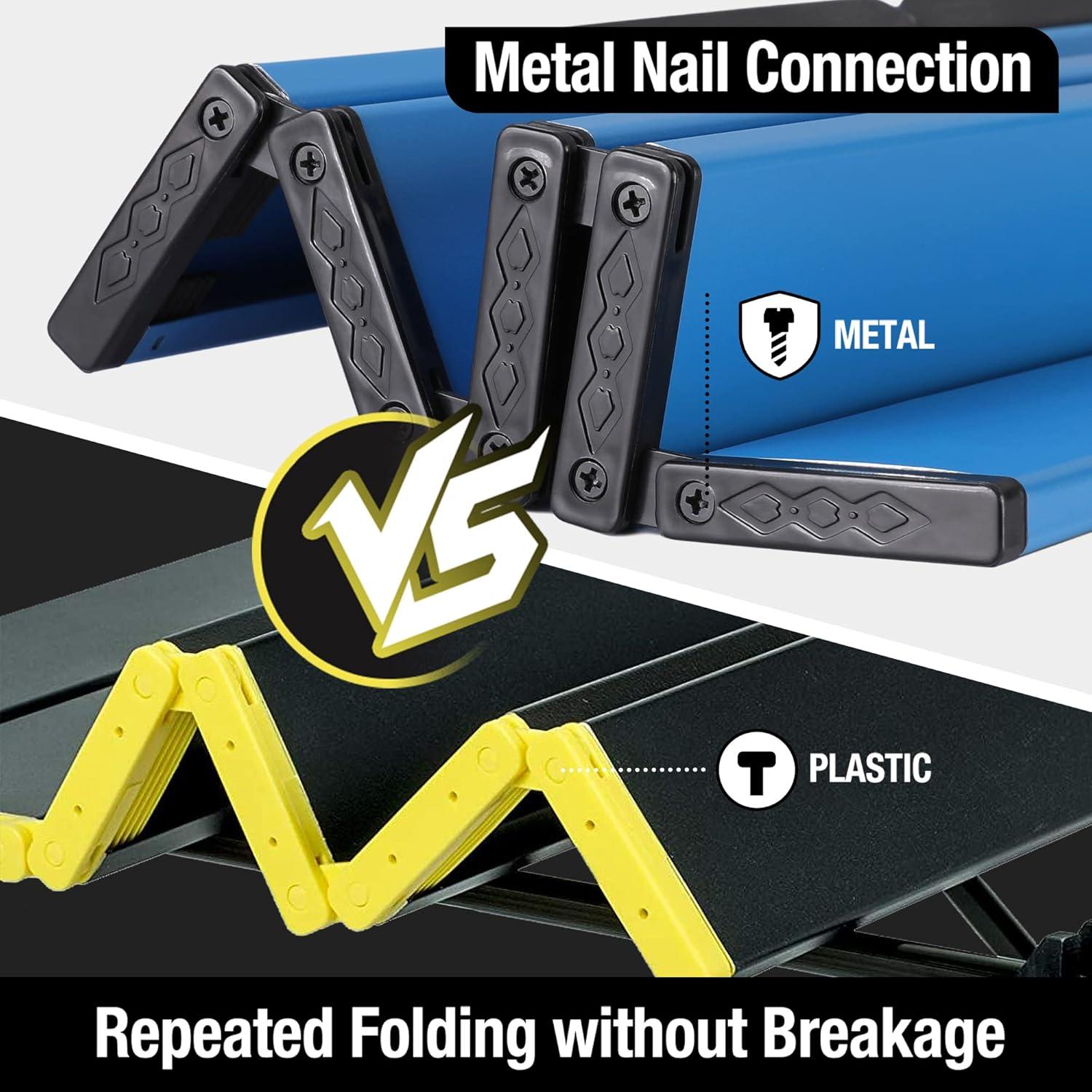 Mesa Plegable de Playa VILLEY, Aluminio Ultraligero 40kg