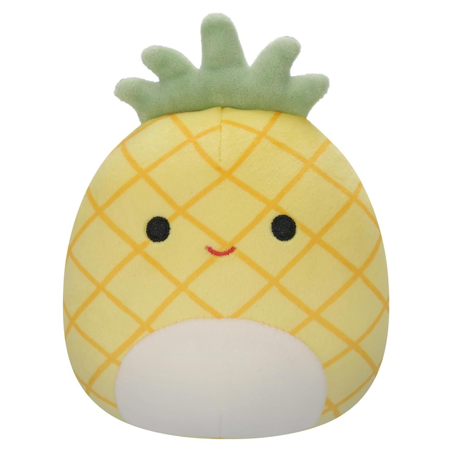 Squishmallows Maui Piña Amarilla 12.7 cm Peluche Oficial