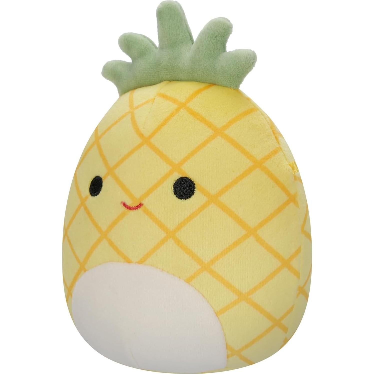 Squishmallows Maui Piña Amarilla 12.7 cm Peluche Oficial