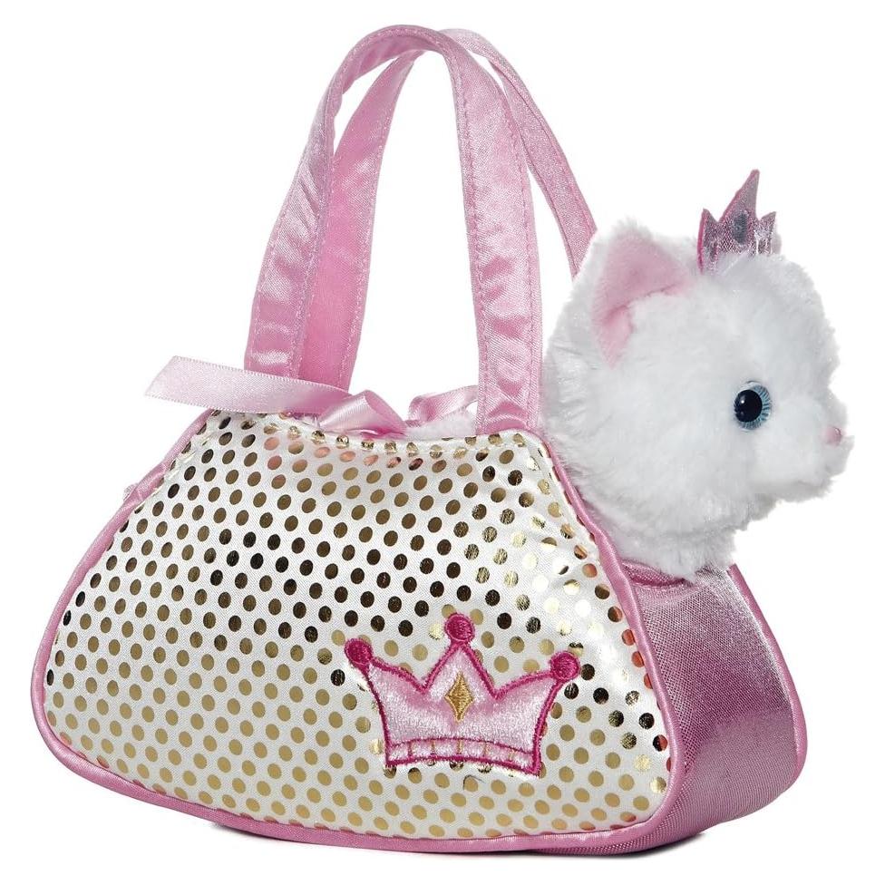 Peluche Princesa Gatita Aurora 19 cm - Compañero de Viaje