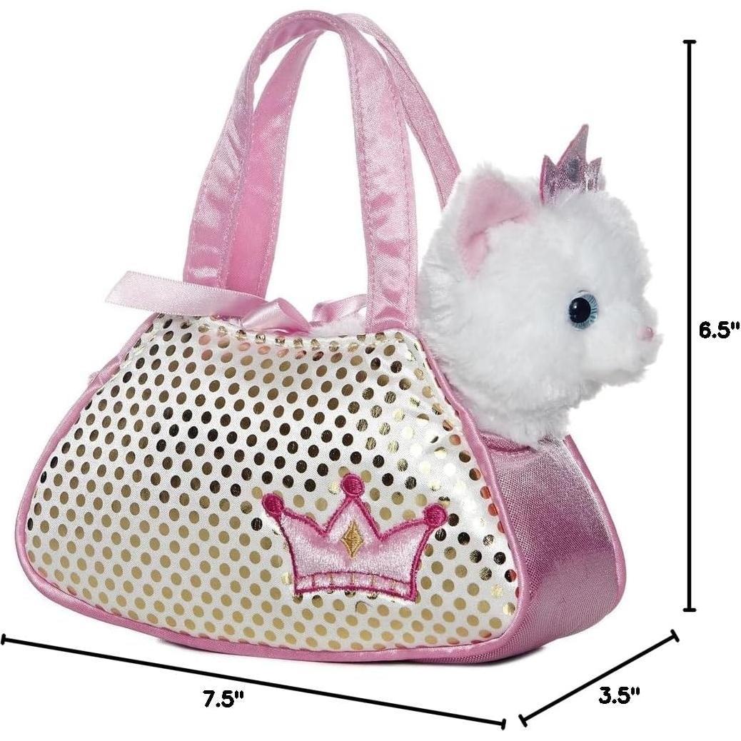 Peluche Princesa Gatita Aurora 19 cm - Compañero de Viaje