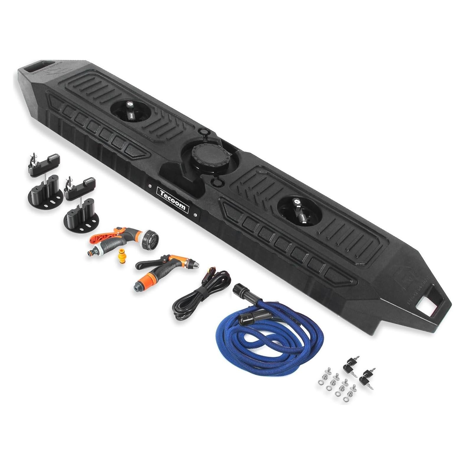 Tanque de Agua Presurizado Tecoom 30L con Manguera y Bomba