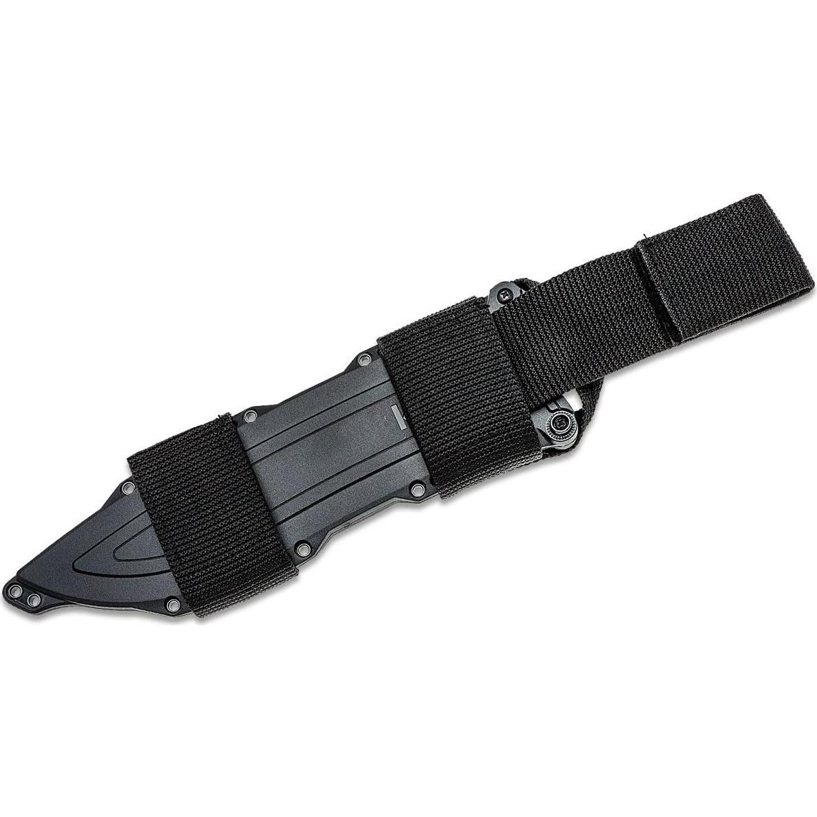 Machete Kershaw Camp 10, Cuchillo Fijo 25.4 cm, Negro