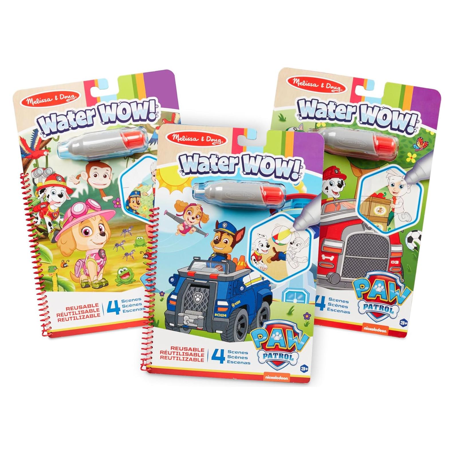 Almohadillas de Actividad Water Wow! Melissa & Doug PAW Patrol - Pack de 3