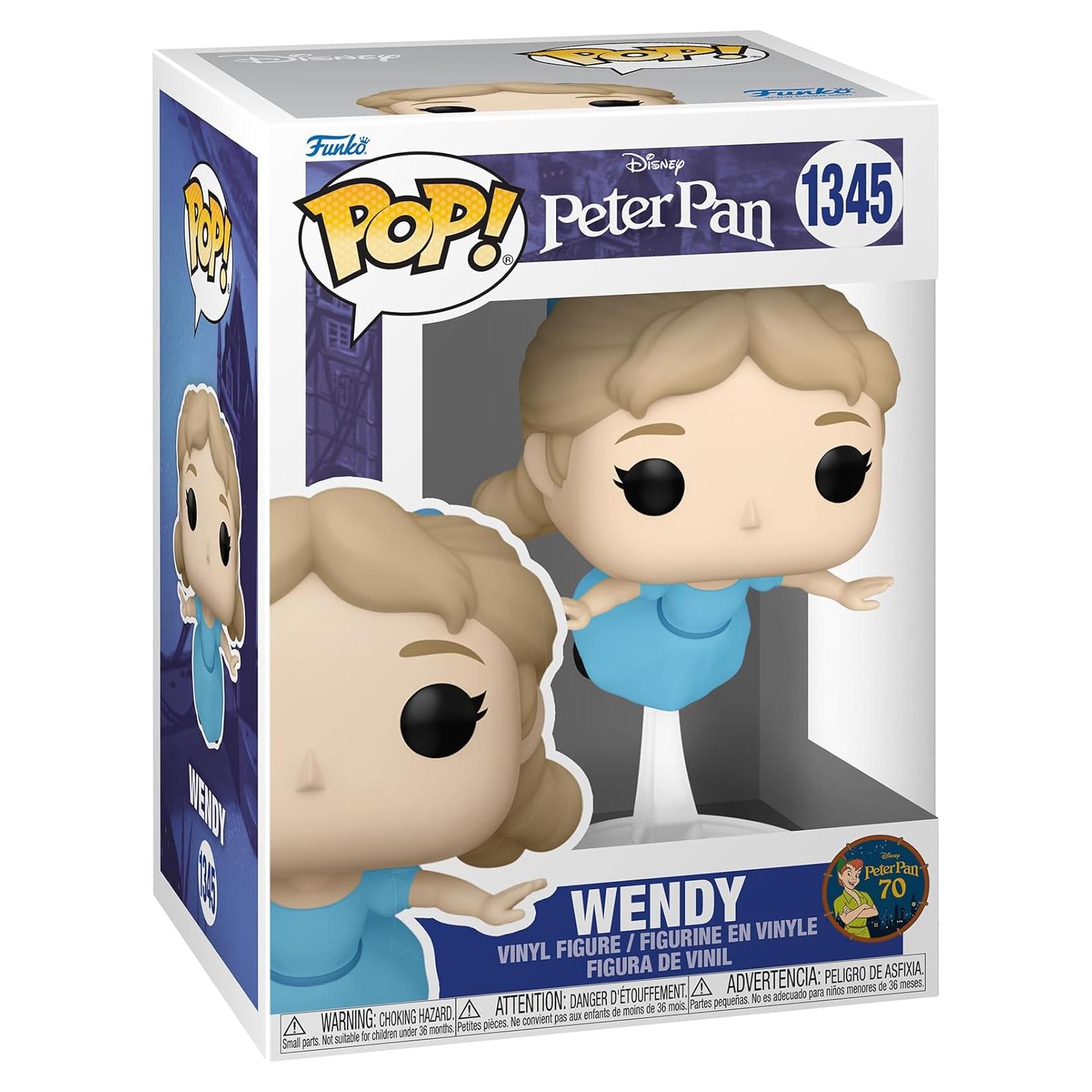 POP! Disney: Peter Pan 70th - Wendy Darling - Collectable Vinyl Figure - Gift Idea - Official Merchandise - for Kids & Adults - Movies Fans - Model Figure for Collectors and Display