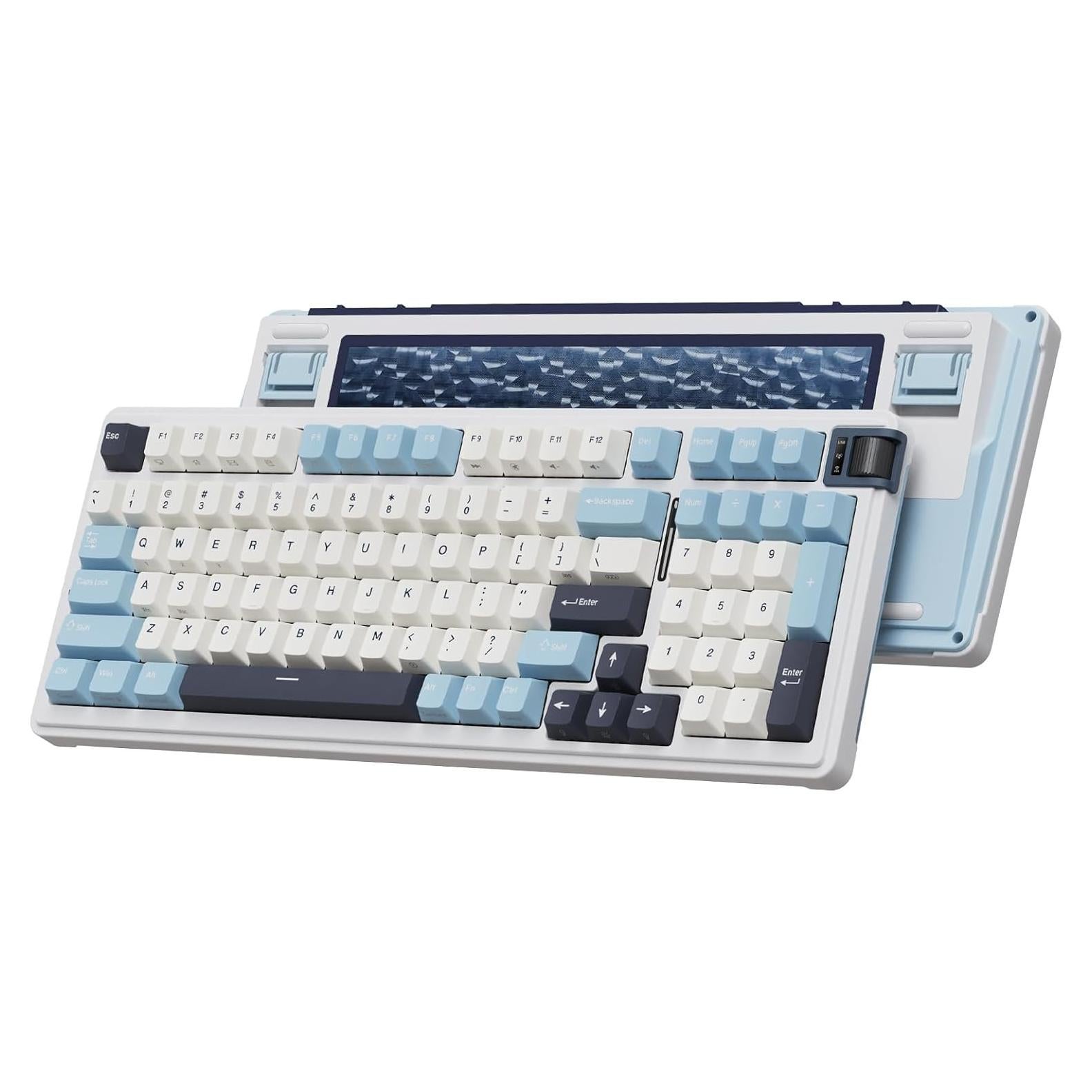 Teclado Mecánico Inalámbrico KZZI K98 RGB 6300mAh