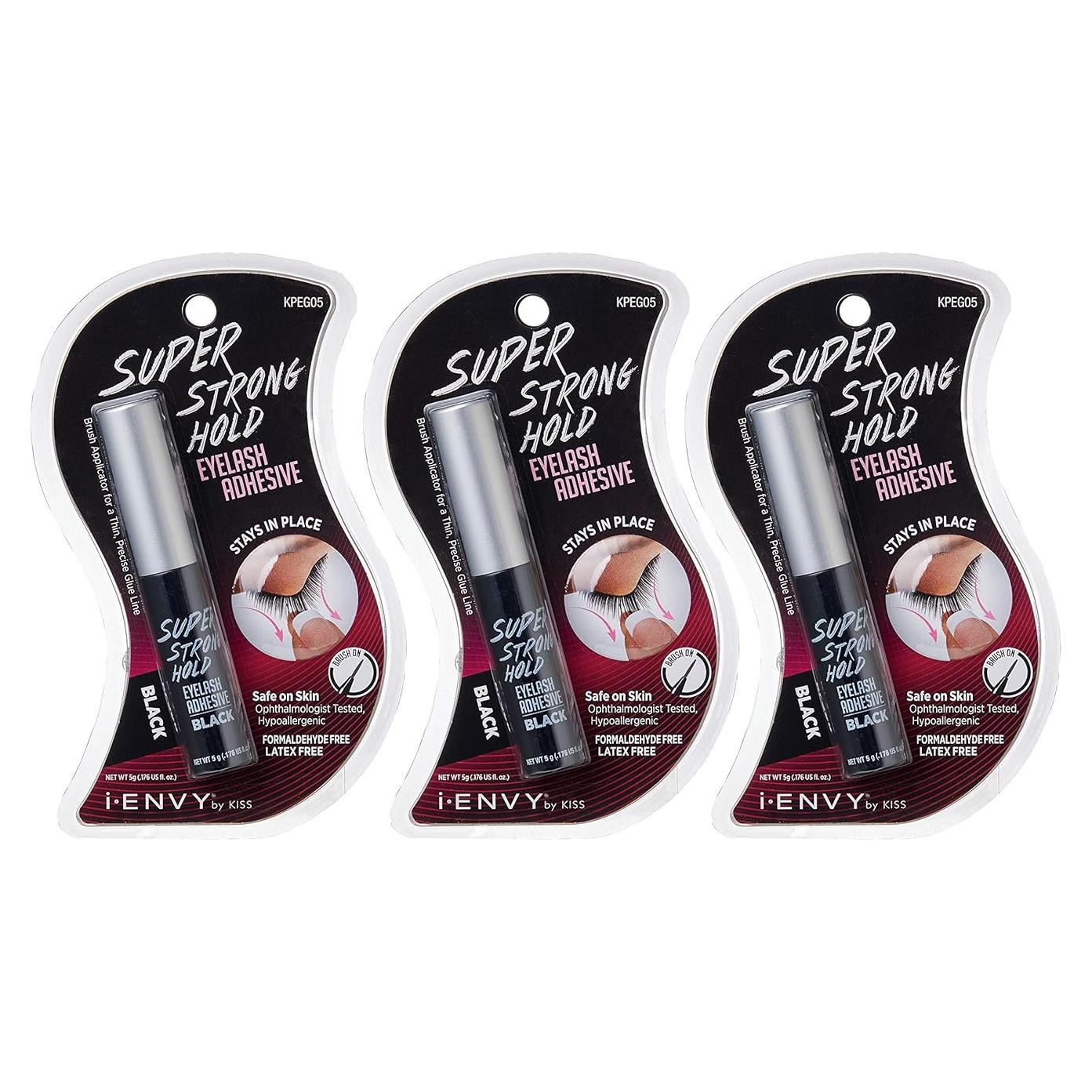 Adhesivo para Pestañas i-ENVY KISS 3x4.8g Sostenimiento Fuerte