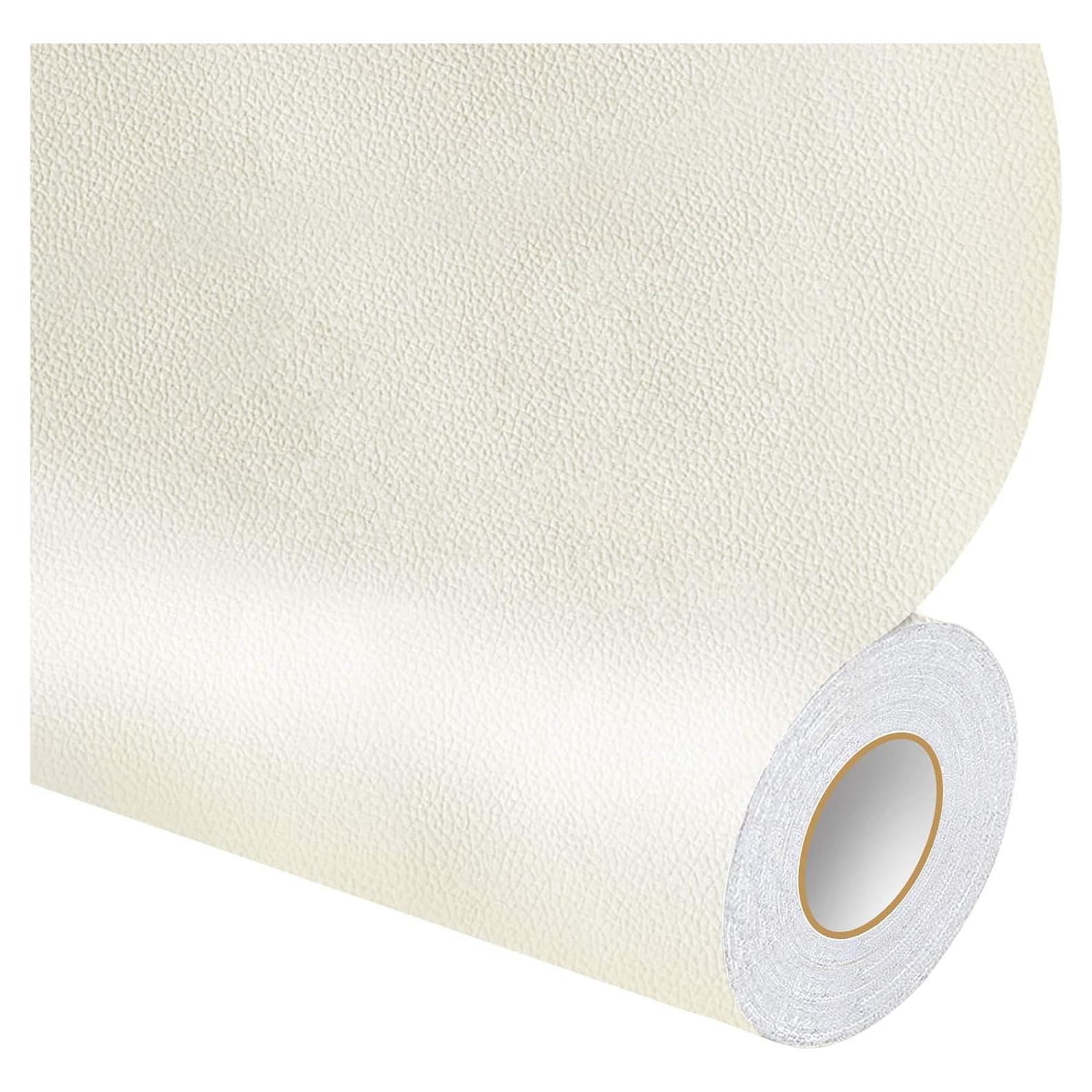 Parche de Reparación de Cuero DXBULL Beige 10x200 cm Autoadhesivo