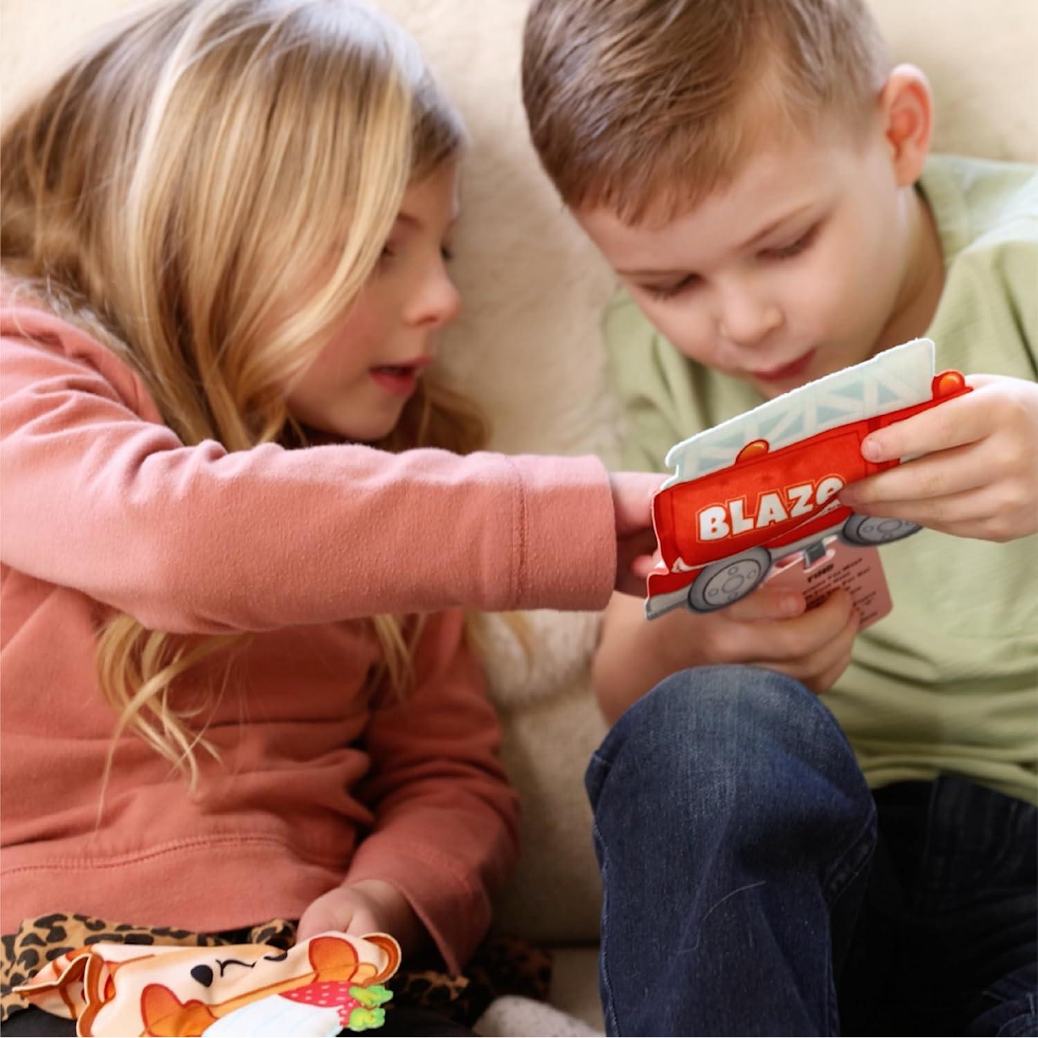 BIZYBOO Busca y Encuentra Peluche - Juego Educativo 2 Piezas