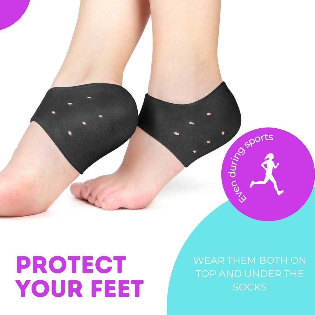 Protectores de Talón de Gel BACK TO ROOTZ - 4 Piezas