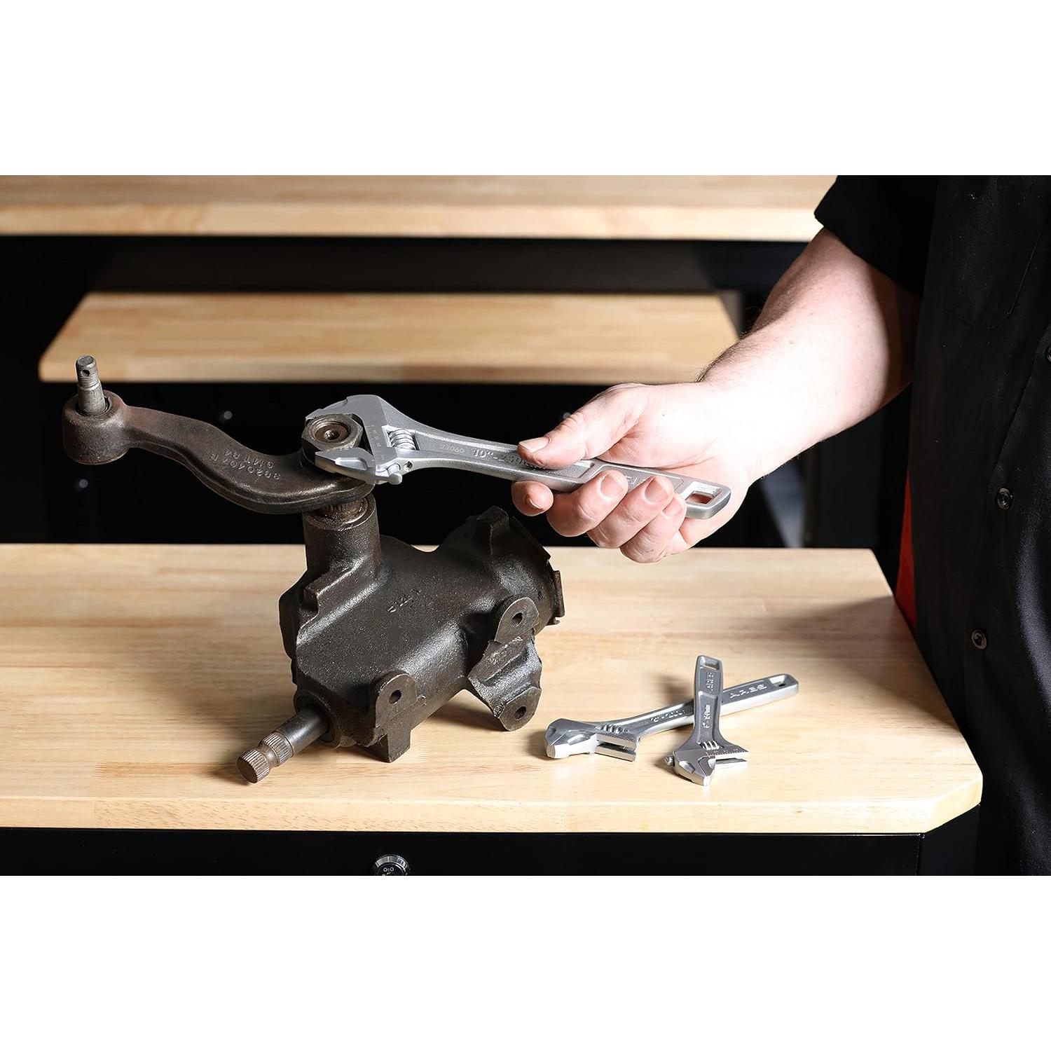 Juego de Llaves Ajustables ARES 33062 - 3 Piezas 15-25 cm