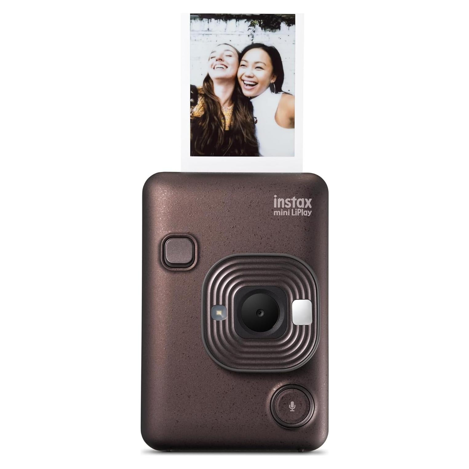Cámara Instantánea Híbrida Fujifilm INSTAX Mini LIPLAY - Bronce